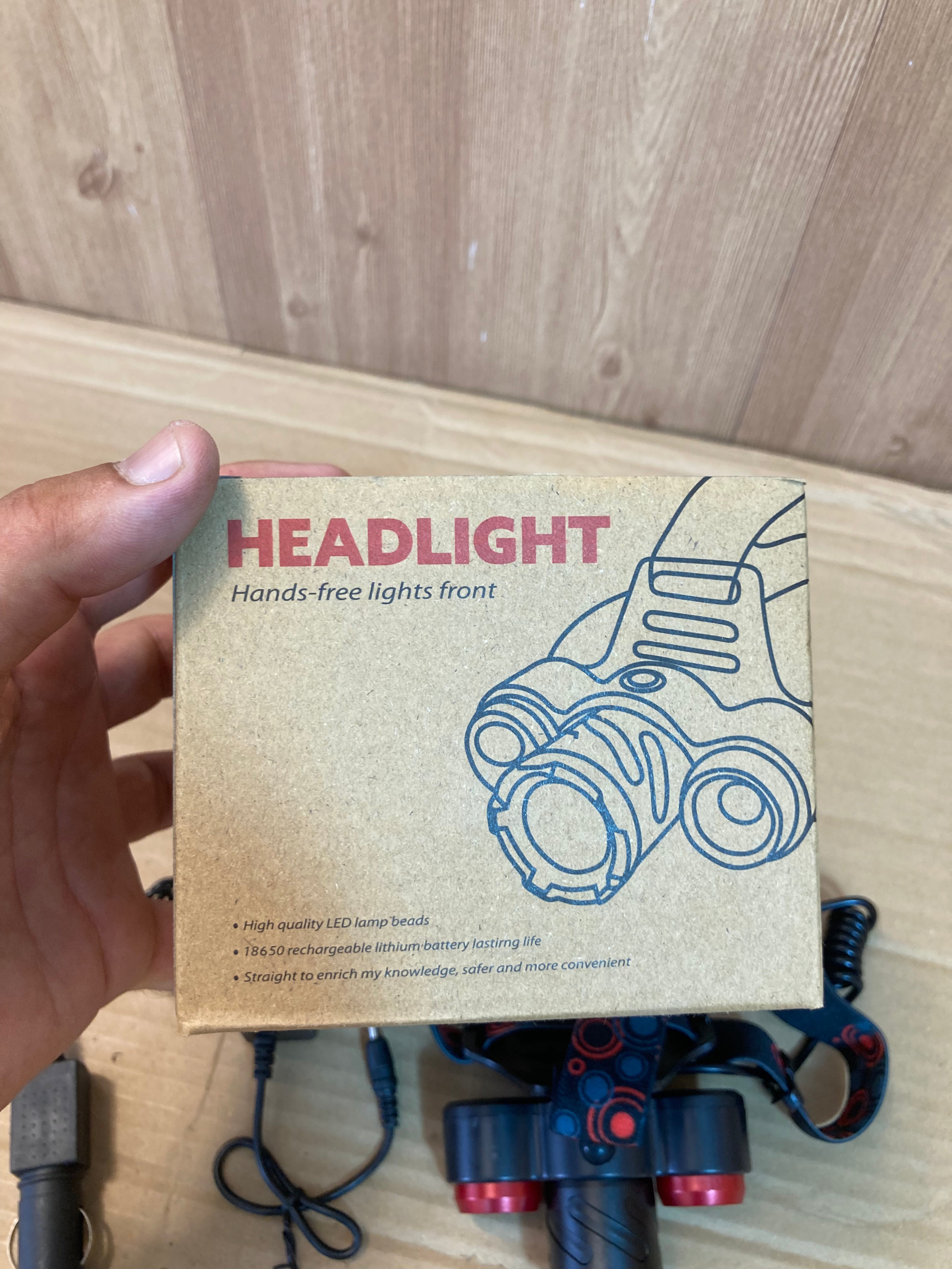 Rechargeable Hands-Free Headlight