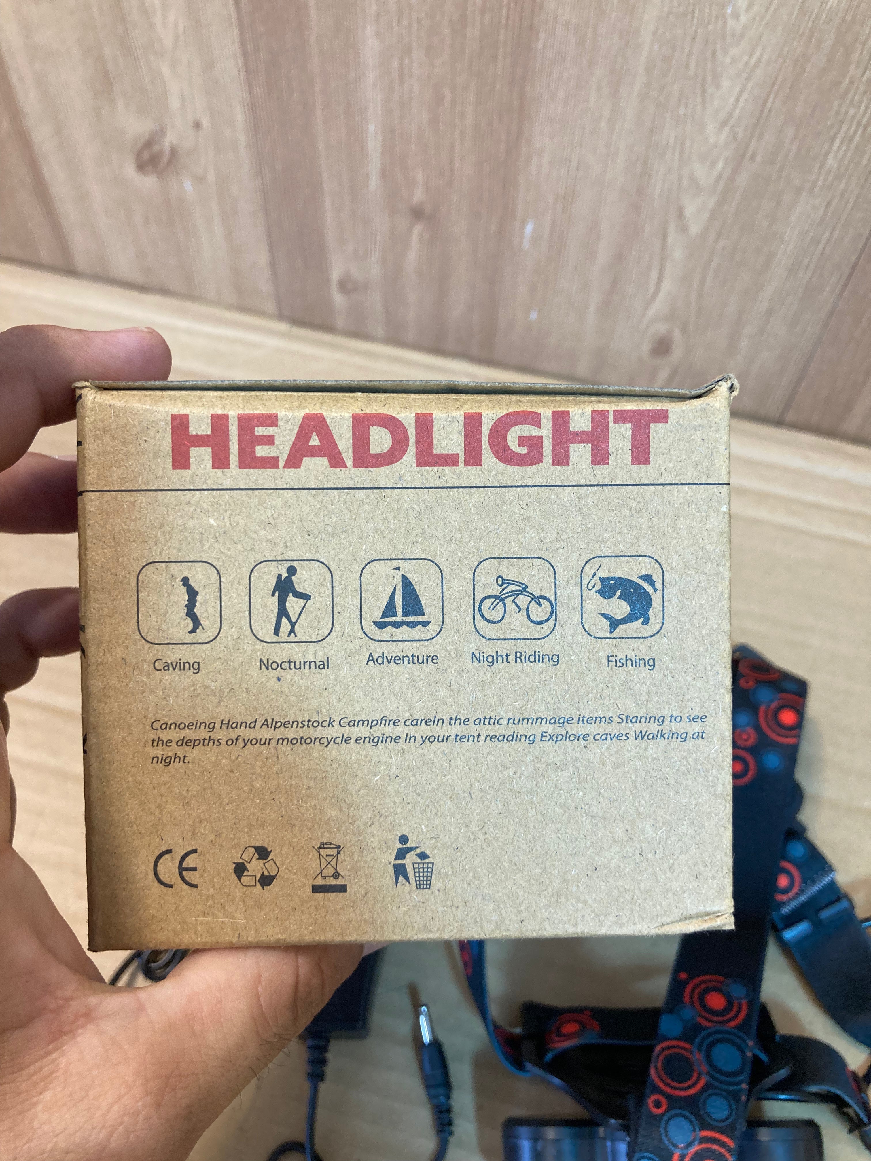 Rechargeable Hands-Free Headlight