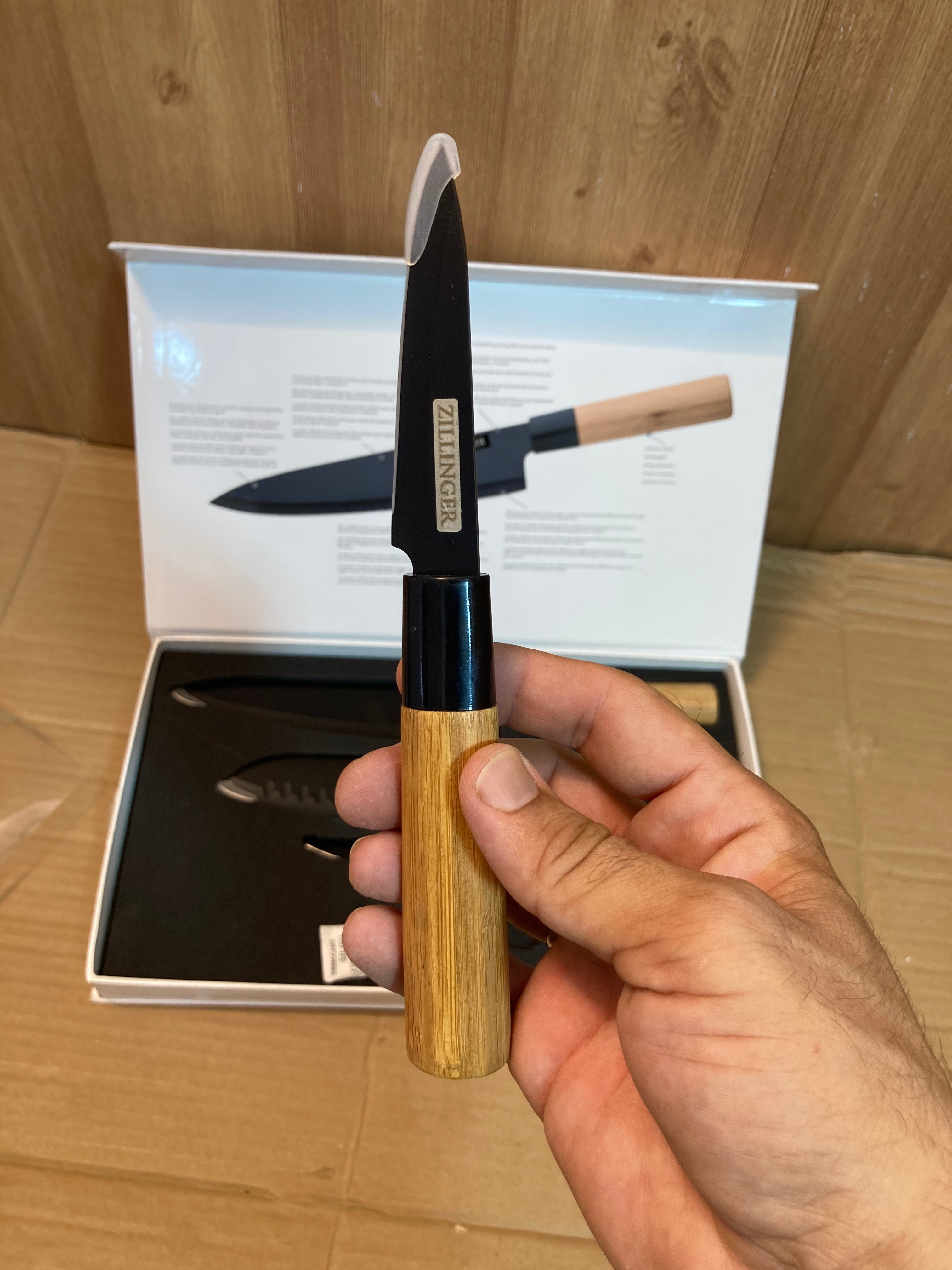 Japanese knife set 4-in-1 for kitchen