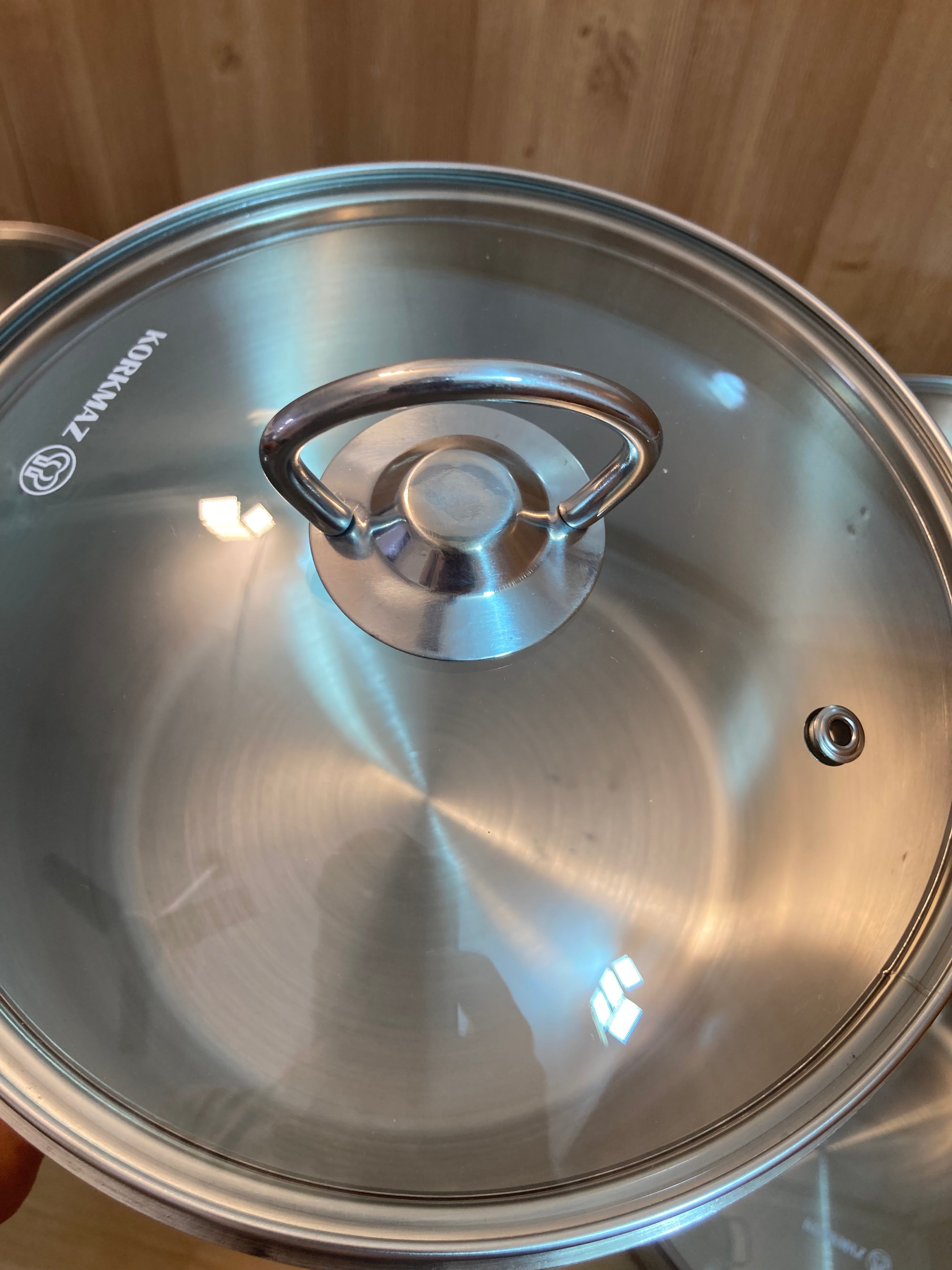 Korkmaz Turkey Stainless Steel 10PCs Cookware Set ASTRA A-1901