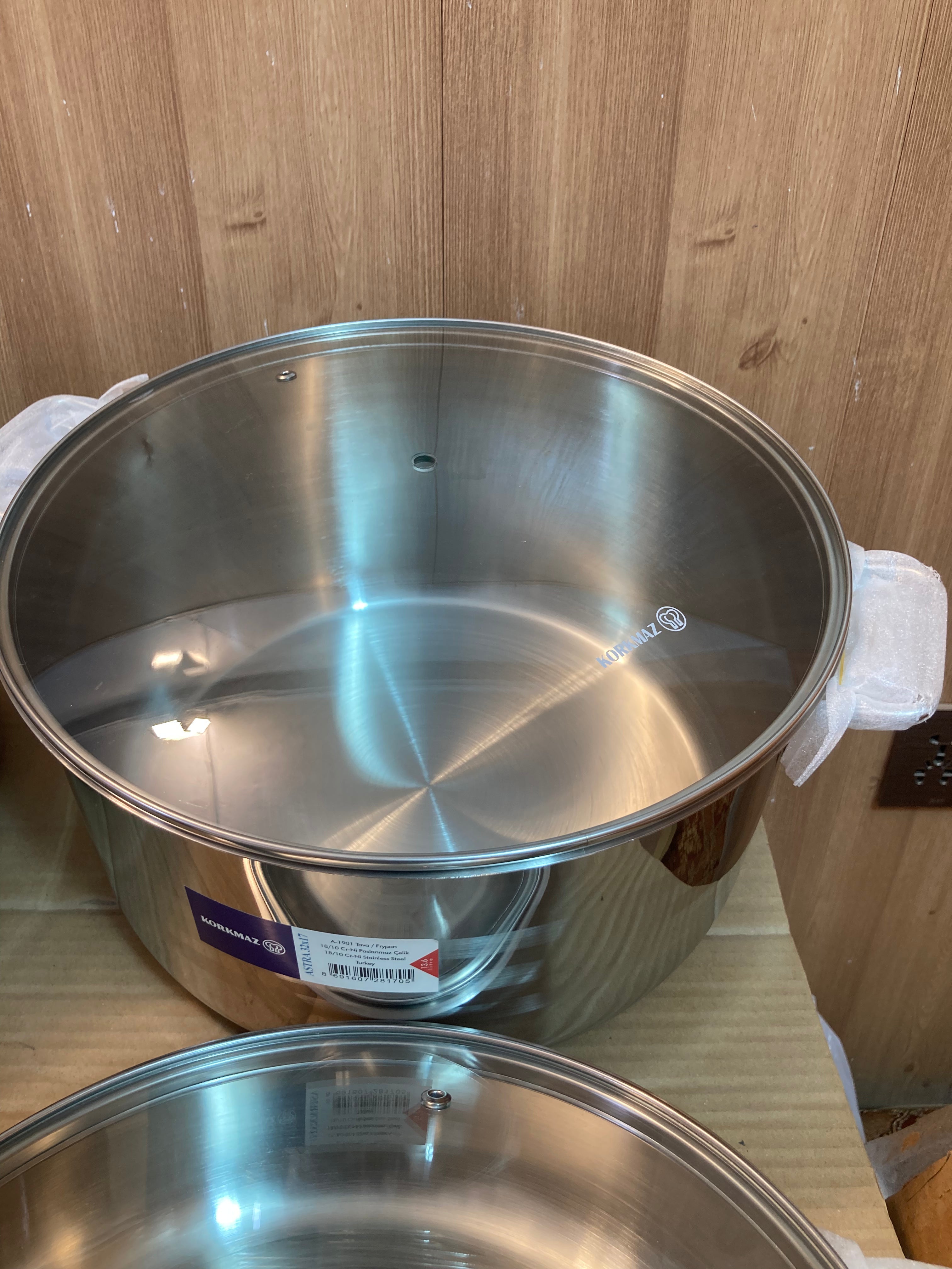 Korkmaz Turkey Stainless Steel 10PCs Cookware Set ASTRA A-1901