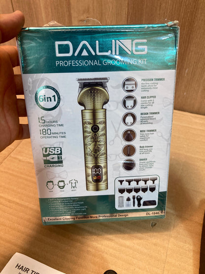 Daling 6-in-1 Professional Hair Trimmer & Clipper