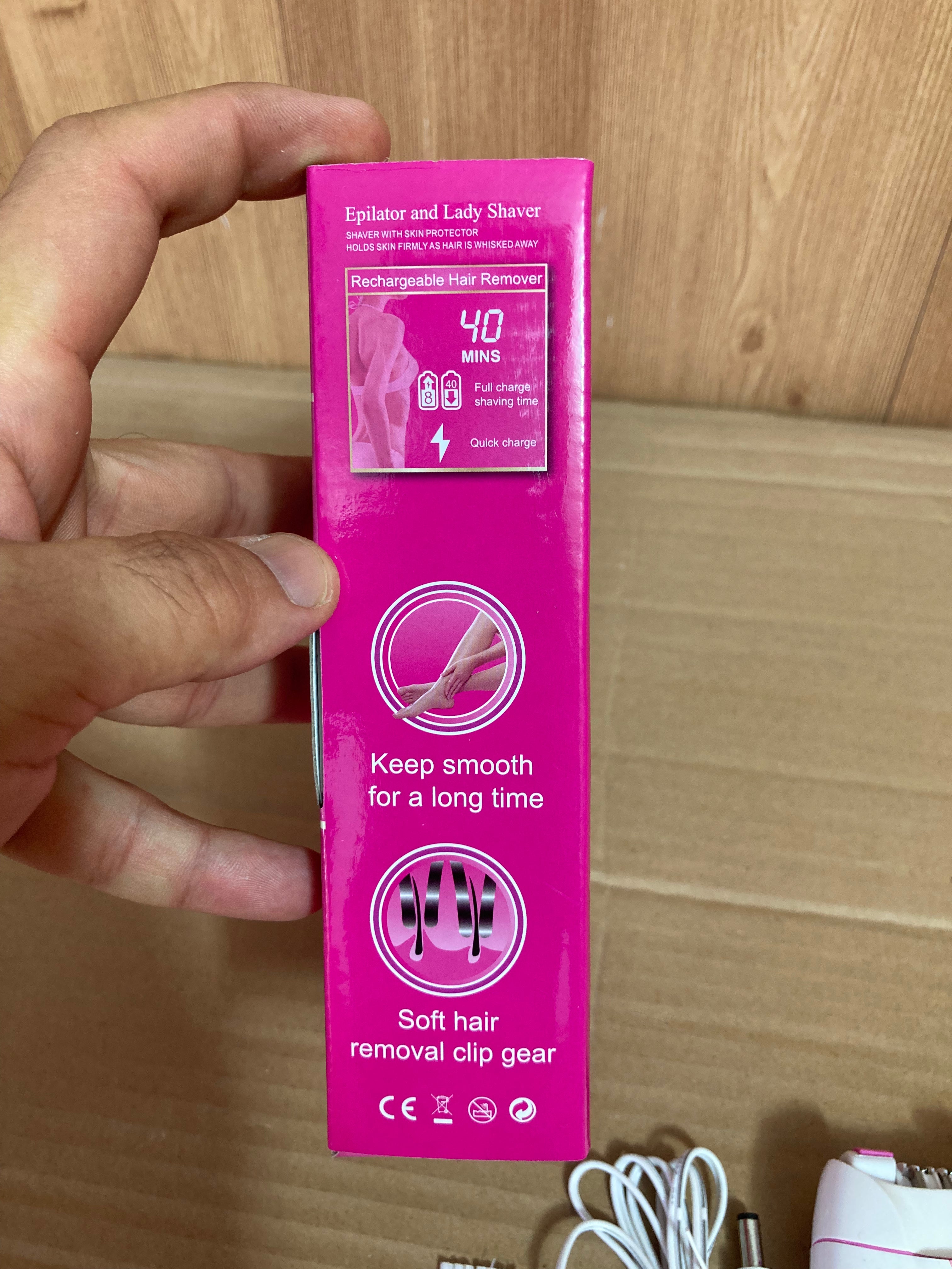 Kemei Rechargeable Hair Epilator