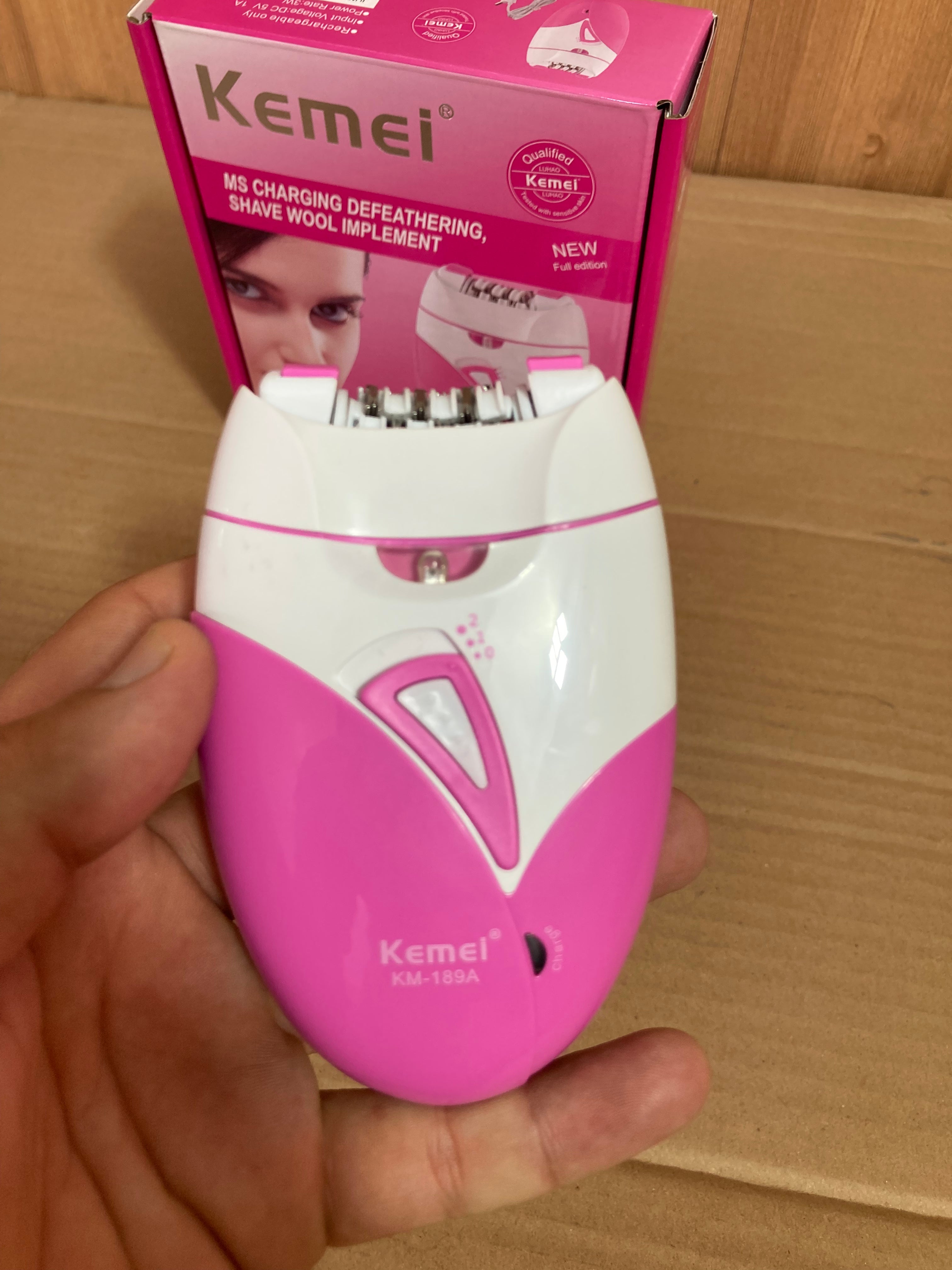 Kemei Rechargeable Hair Epilator