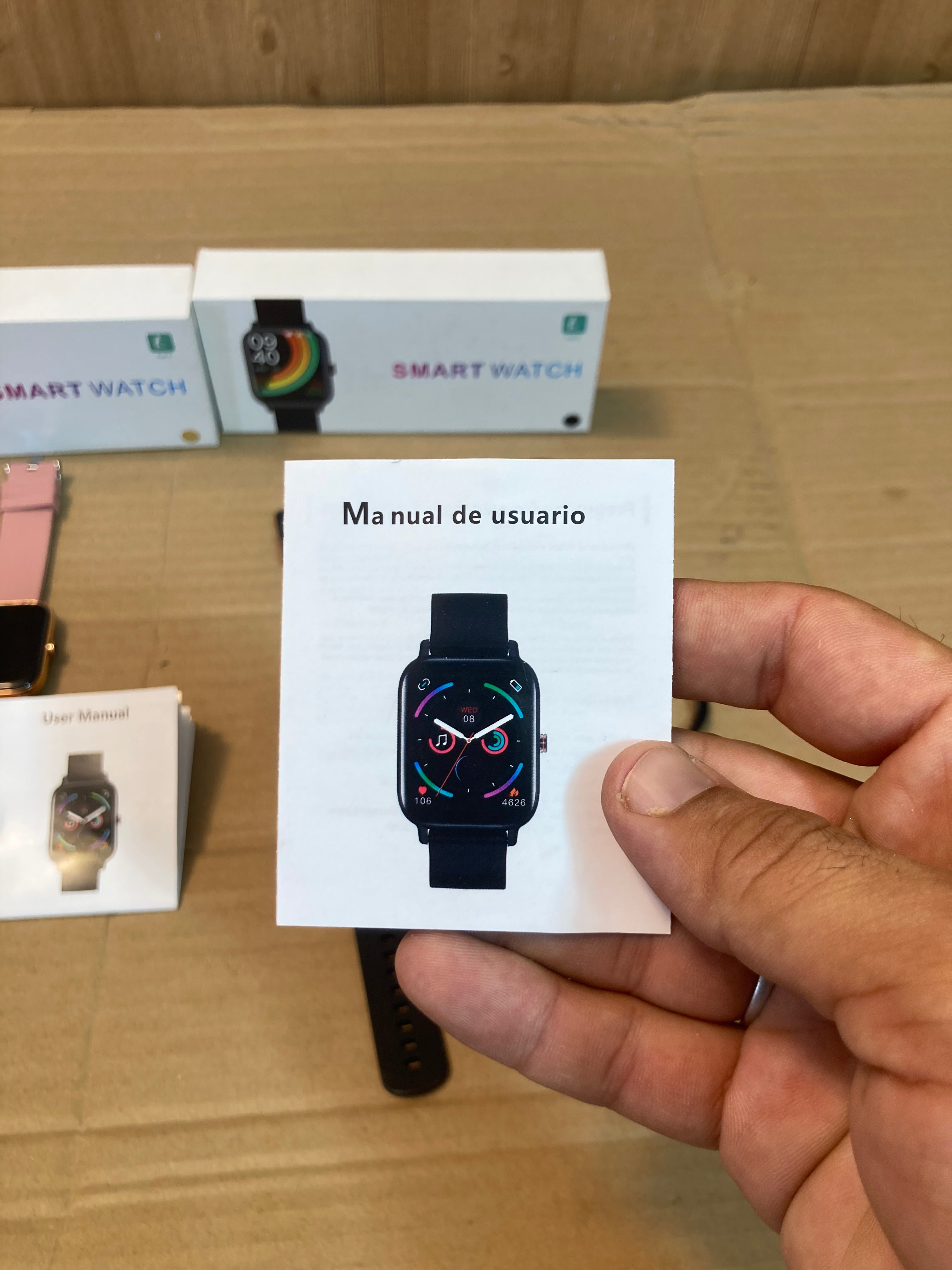 Amoled Display Waterproof Smartwatch