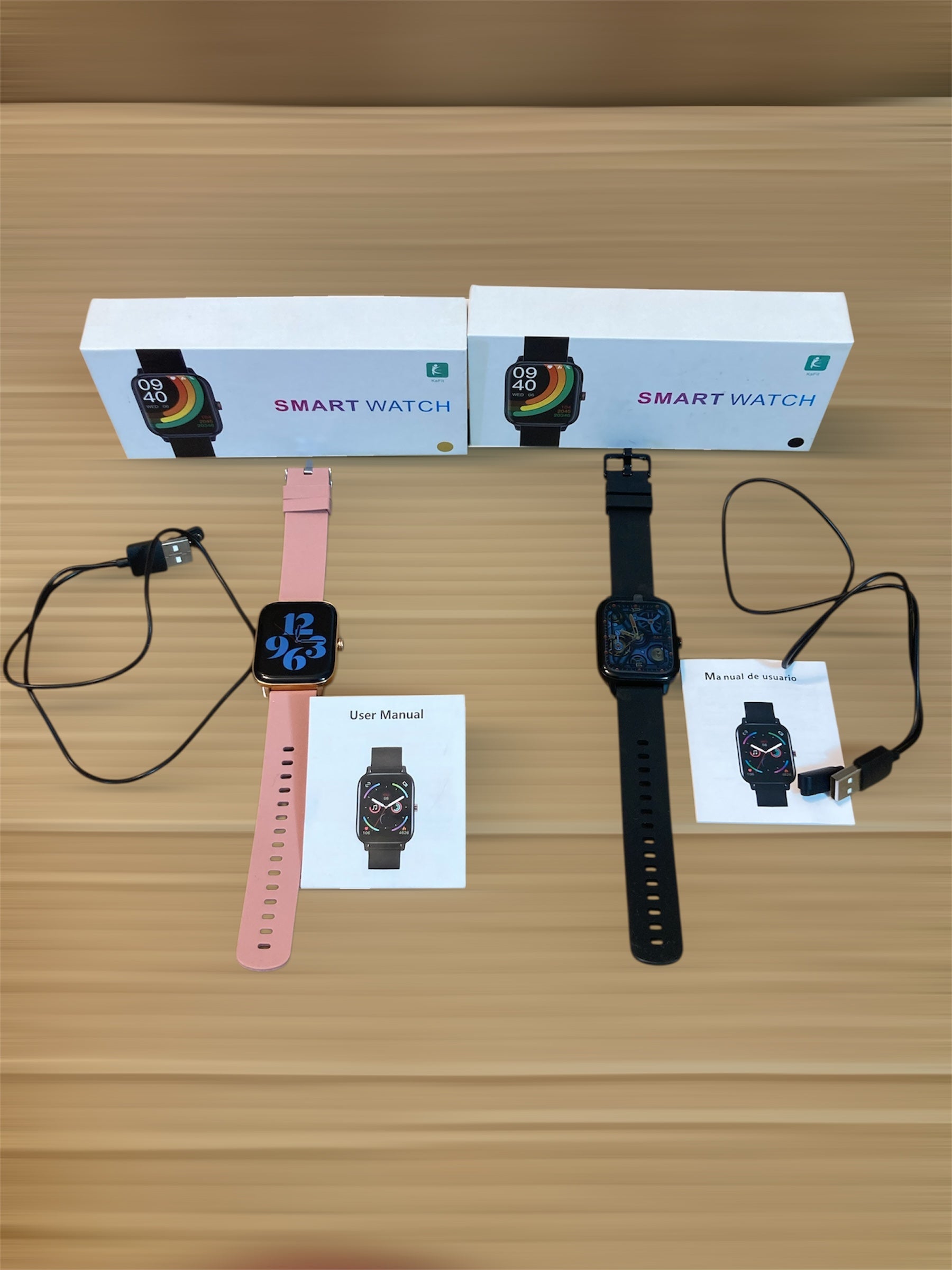 Amoled Display Waterproof Smartwatch