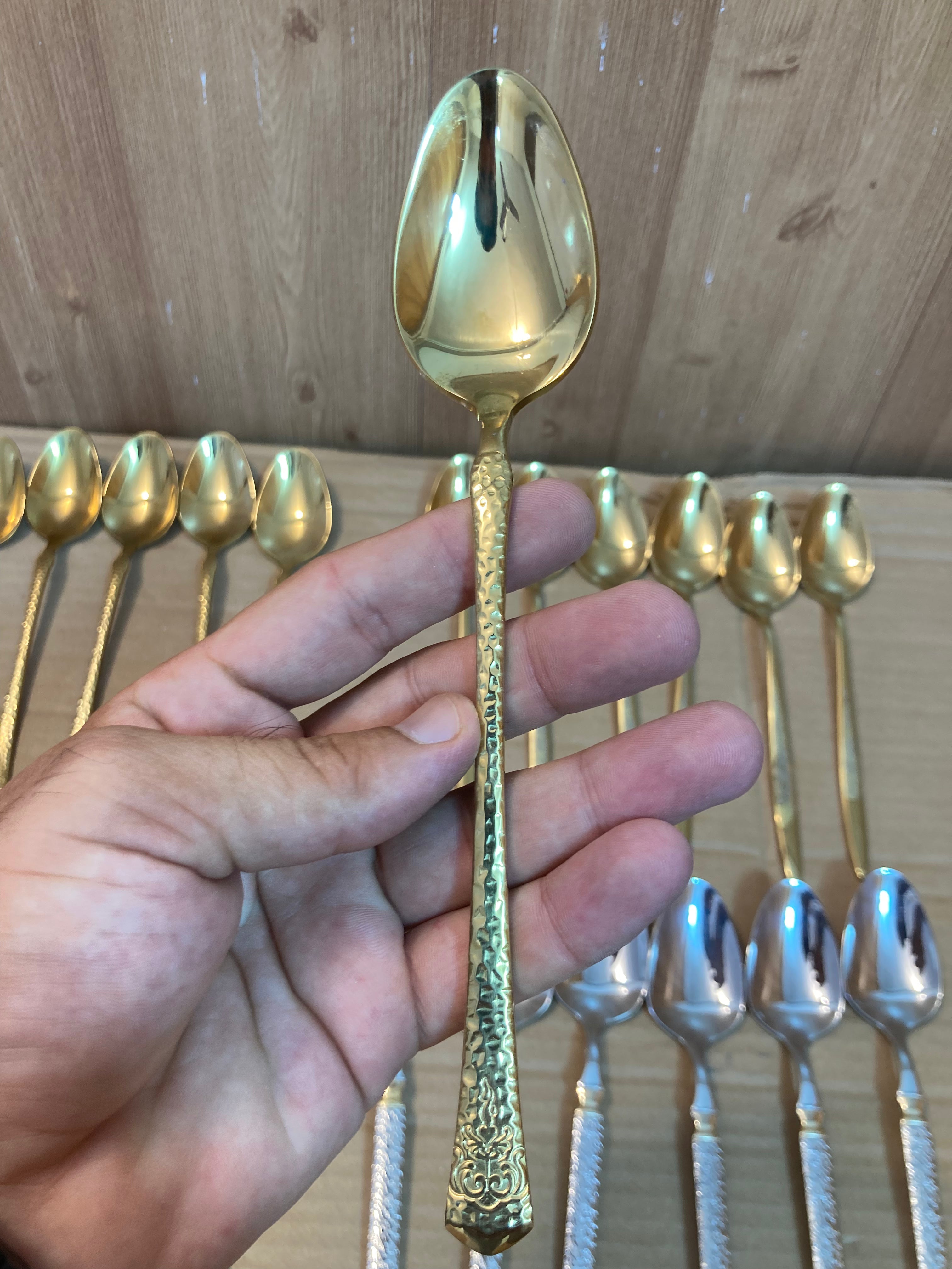 AYD 6PCs Stainless Steel Table Spoon Set