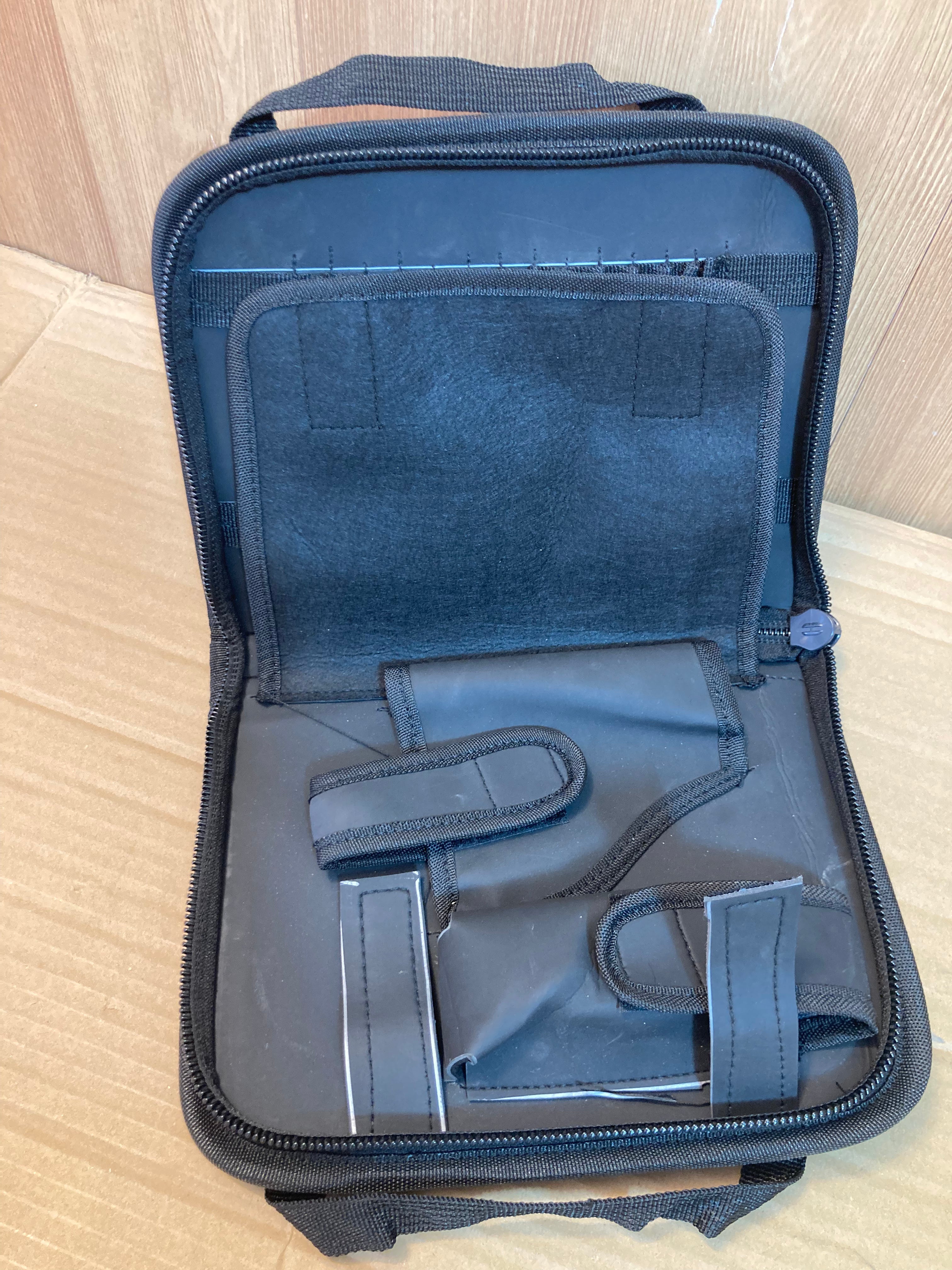 Compact Leather Universal Pistol Bag