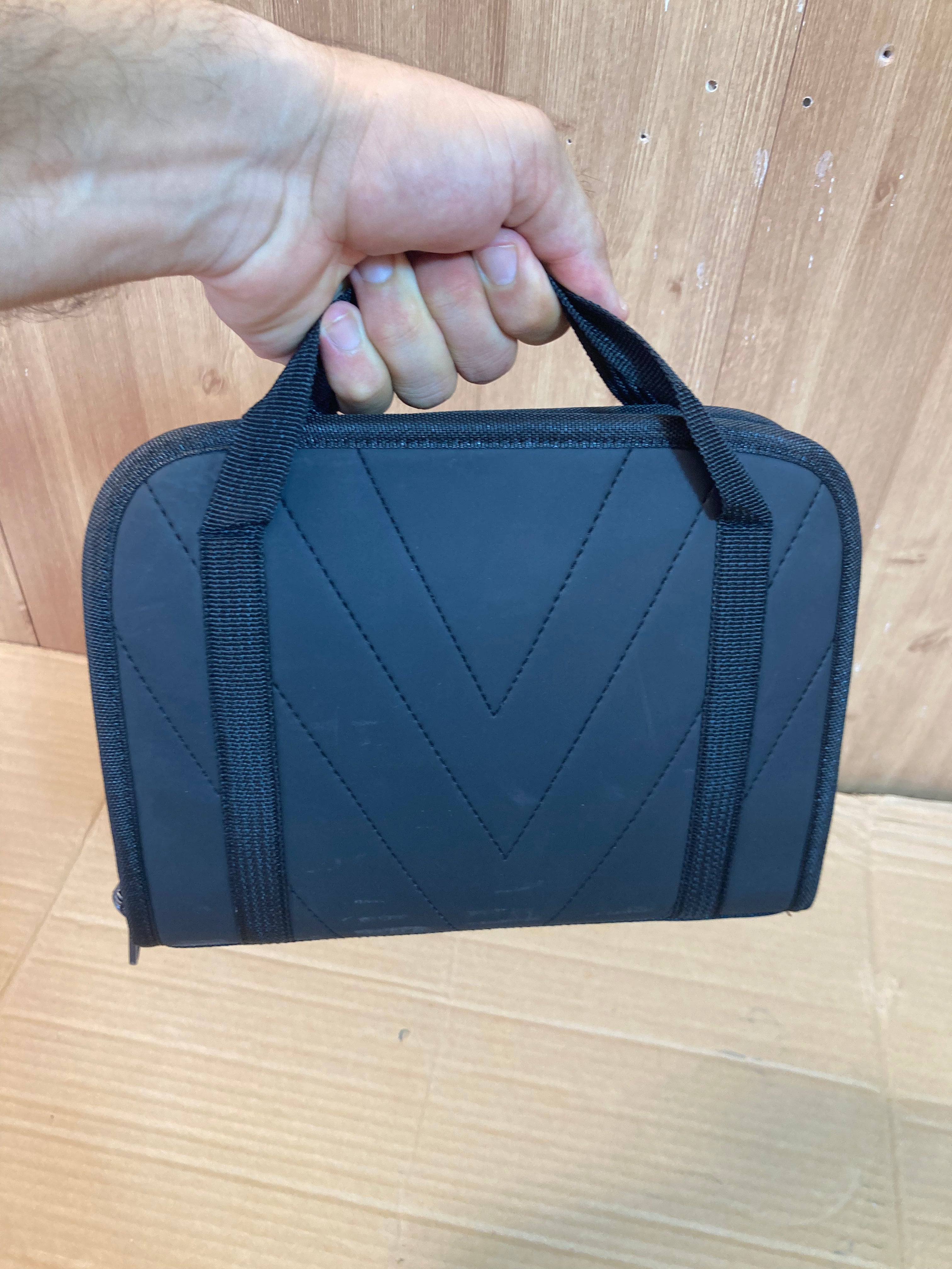 Compact Leather Universal Pistol Bag