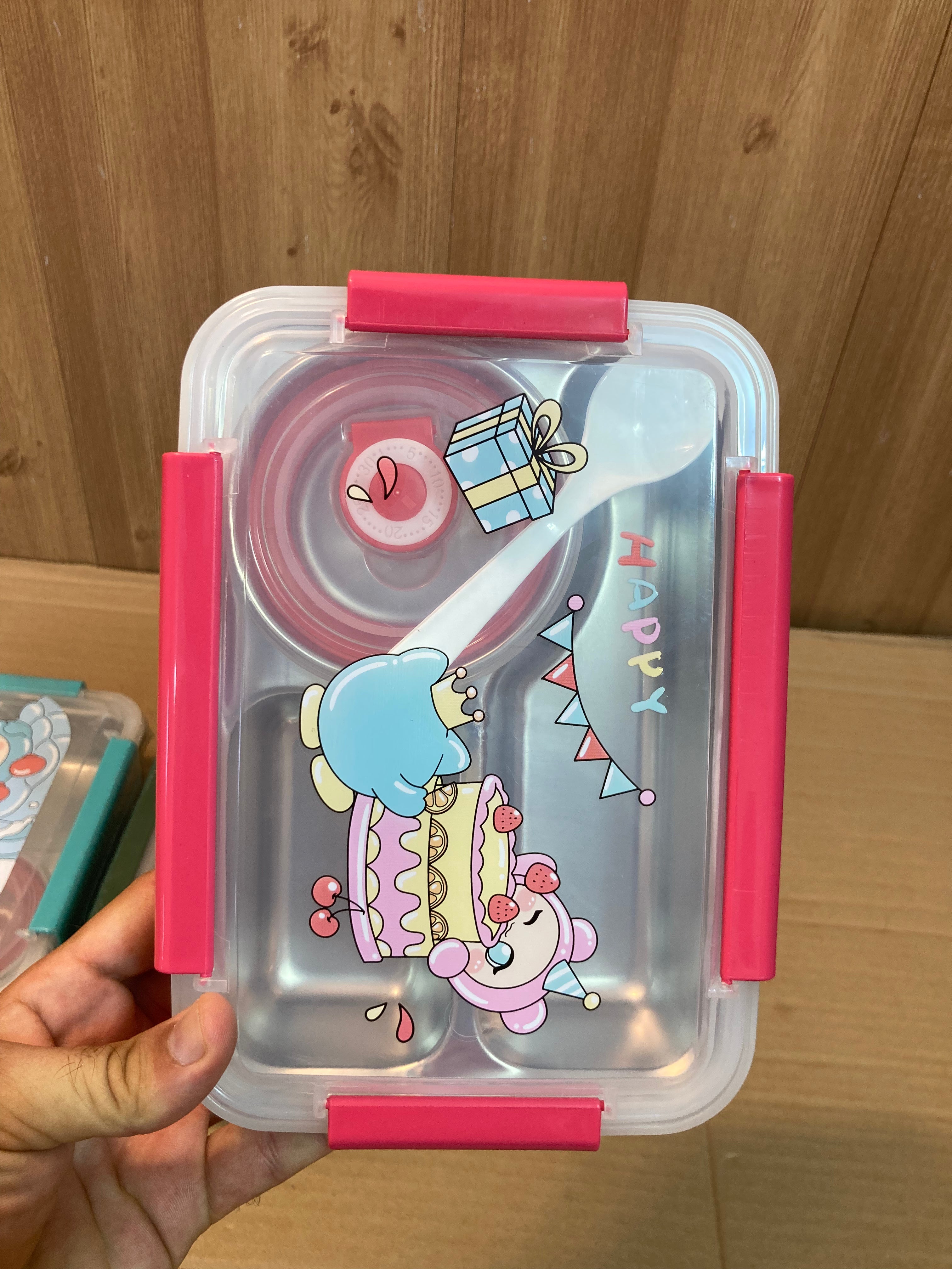 Imported Kids Launch Box with Spoon