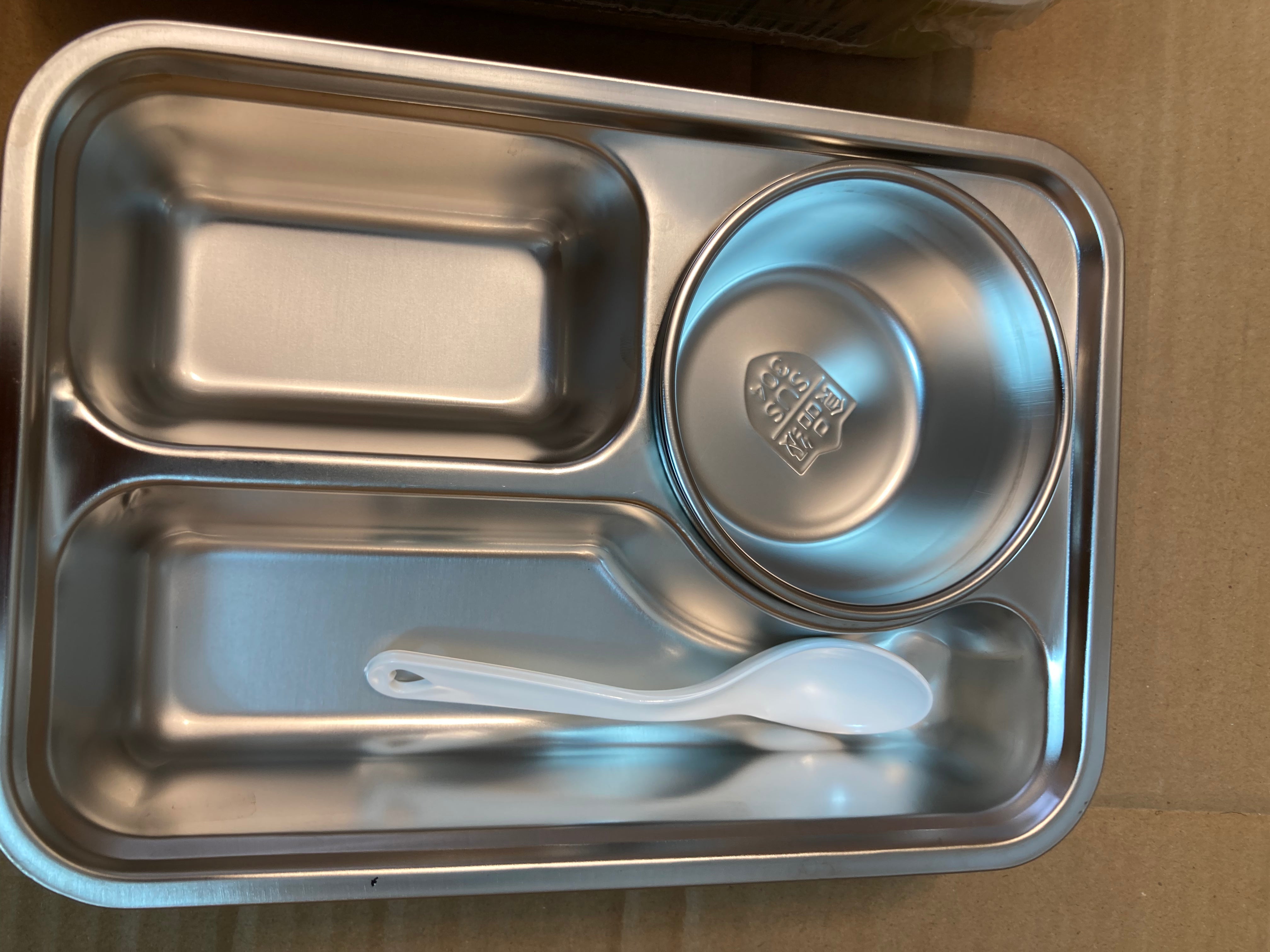 Imported Kids Launch Box with Spoon