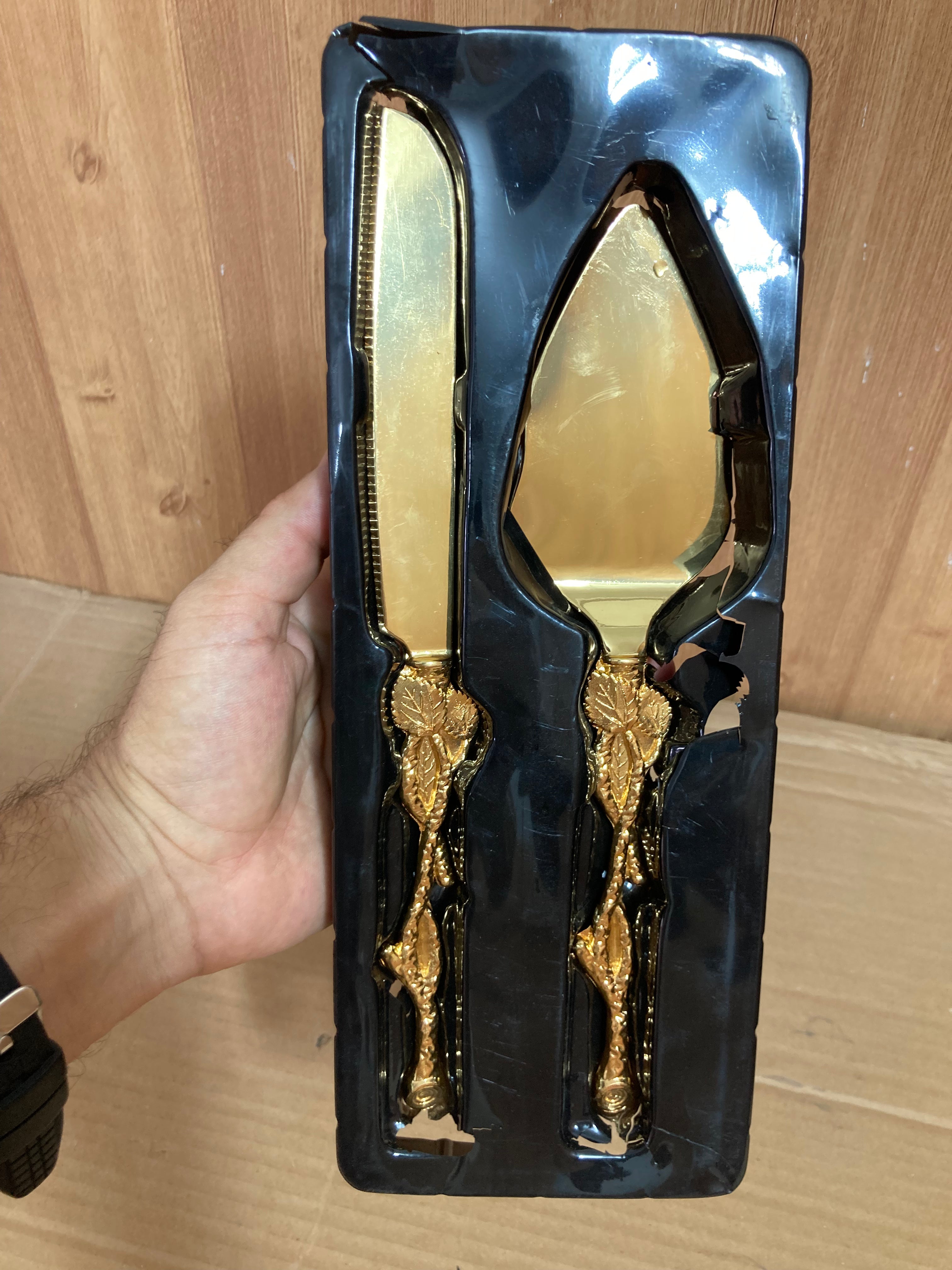 2PCs Cake Cutting Set