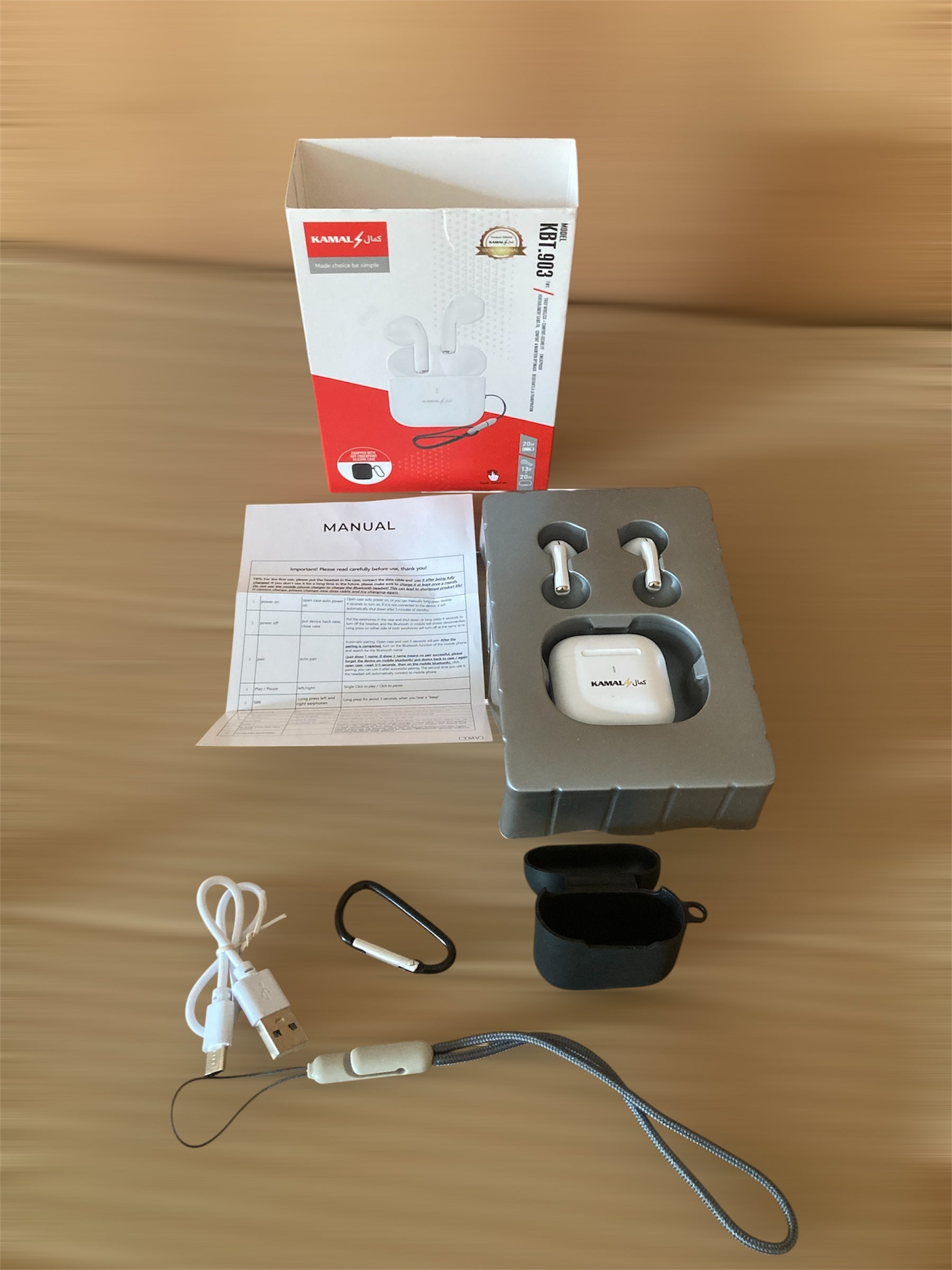 Kamal Mini Size Earbuds/AirPods KBT.903