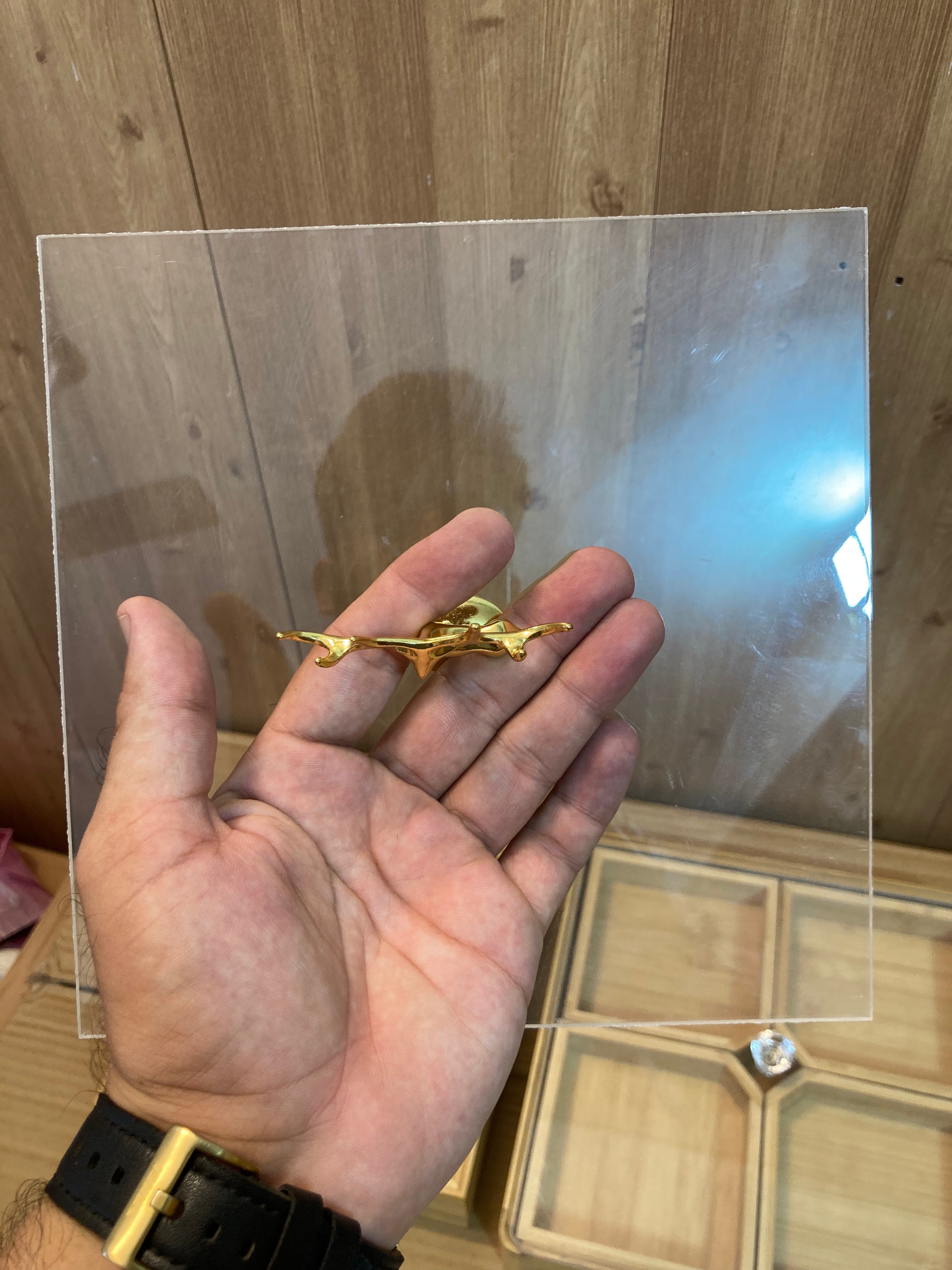 Bamboo Wood Multi Storage Dry Fruit Serving Tray