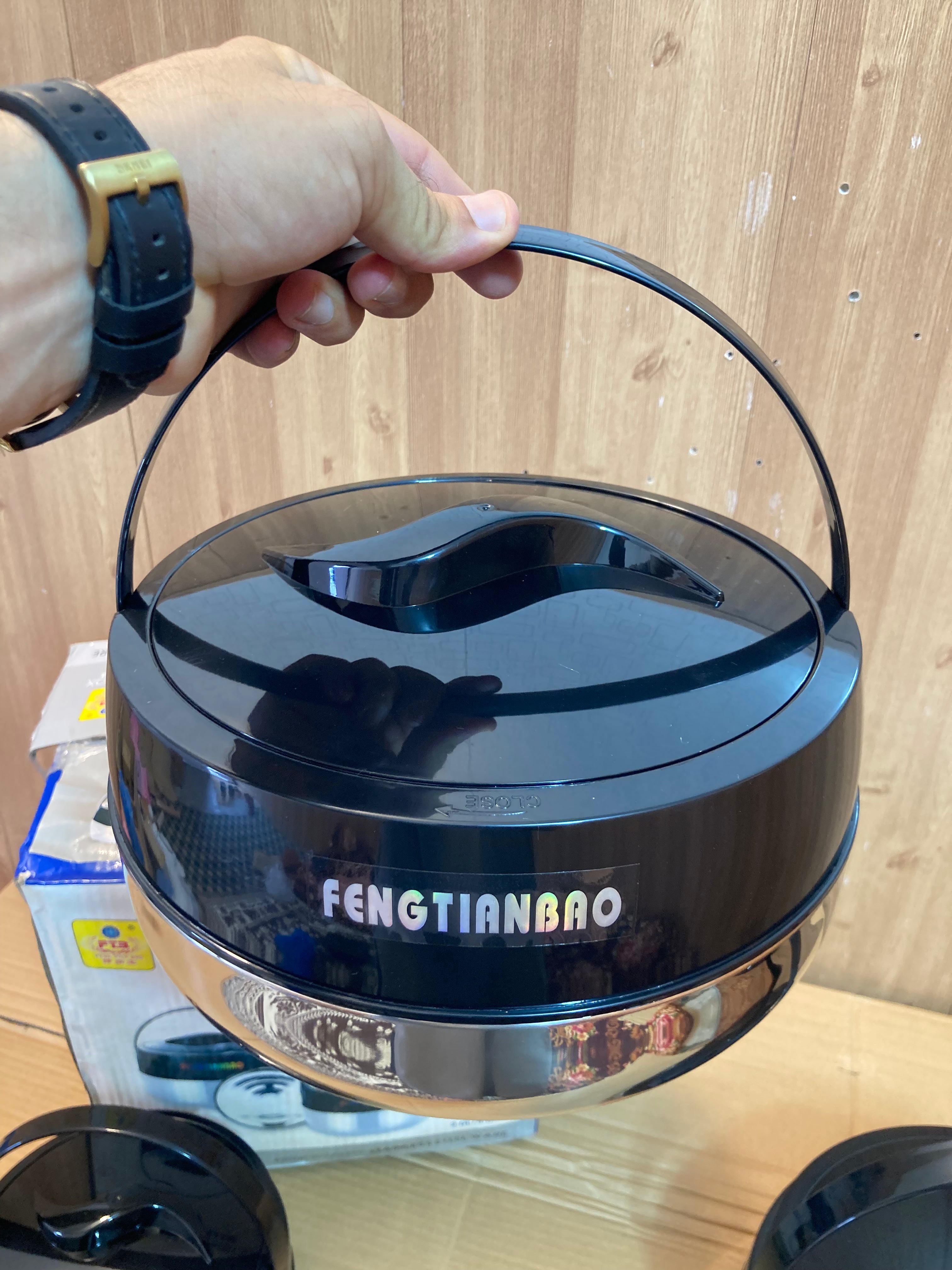 3PCs Insulated HotPot - Launch Box - Food Warmer Set