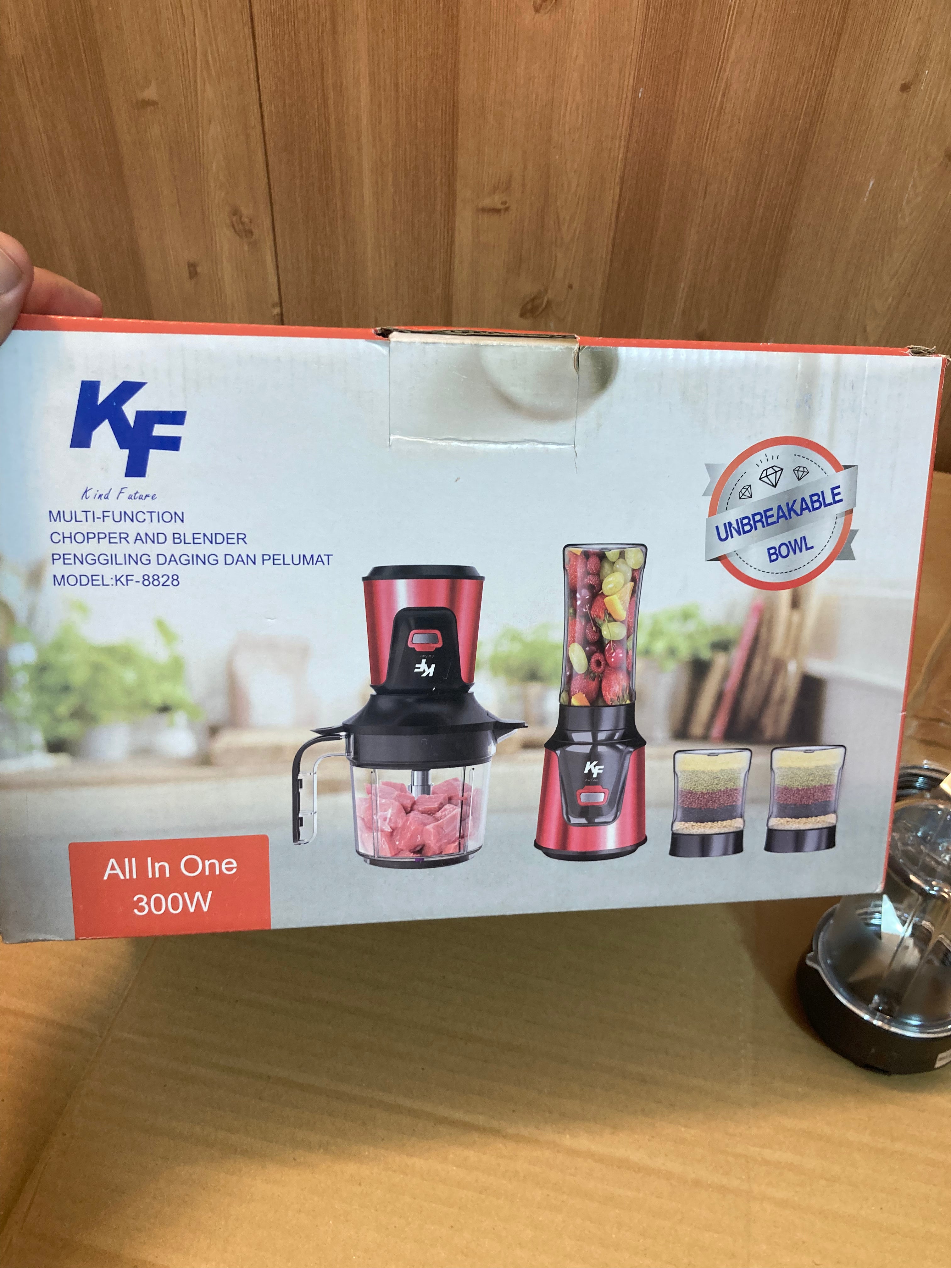 KF Multifunctional 4 in 1 Chopper & Blender 300W