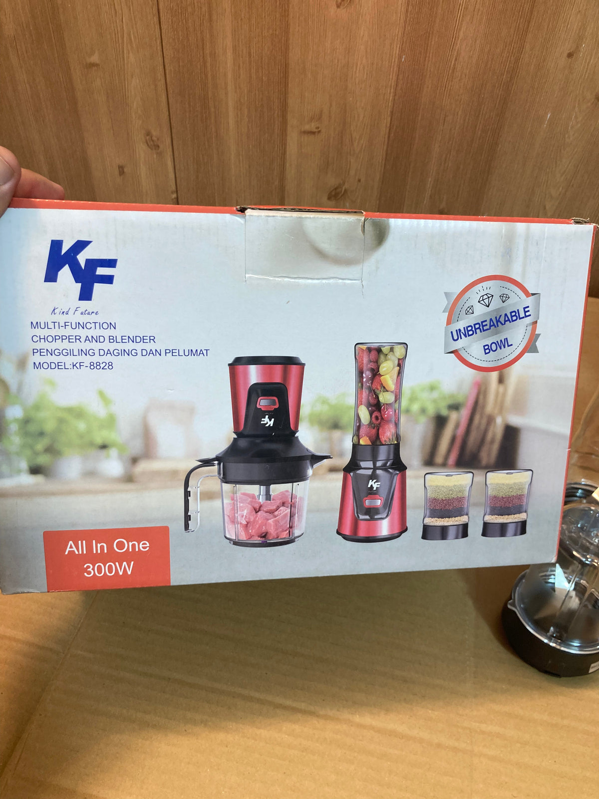 KF Multifunctional 4 in 1 Chopper & Blender 300W