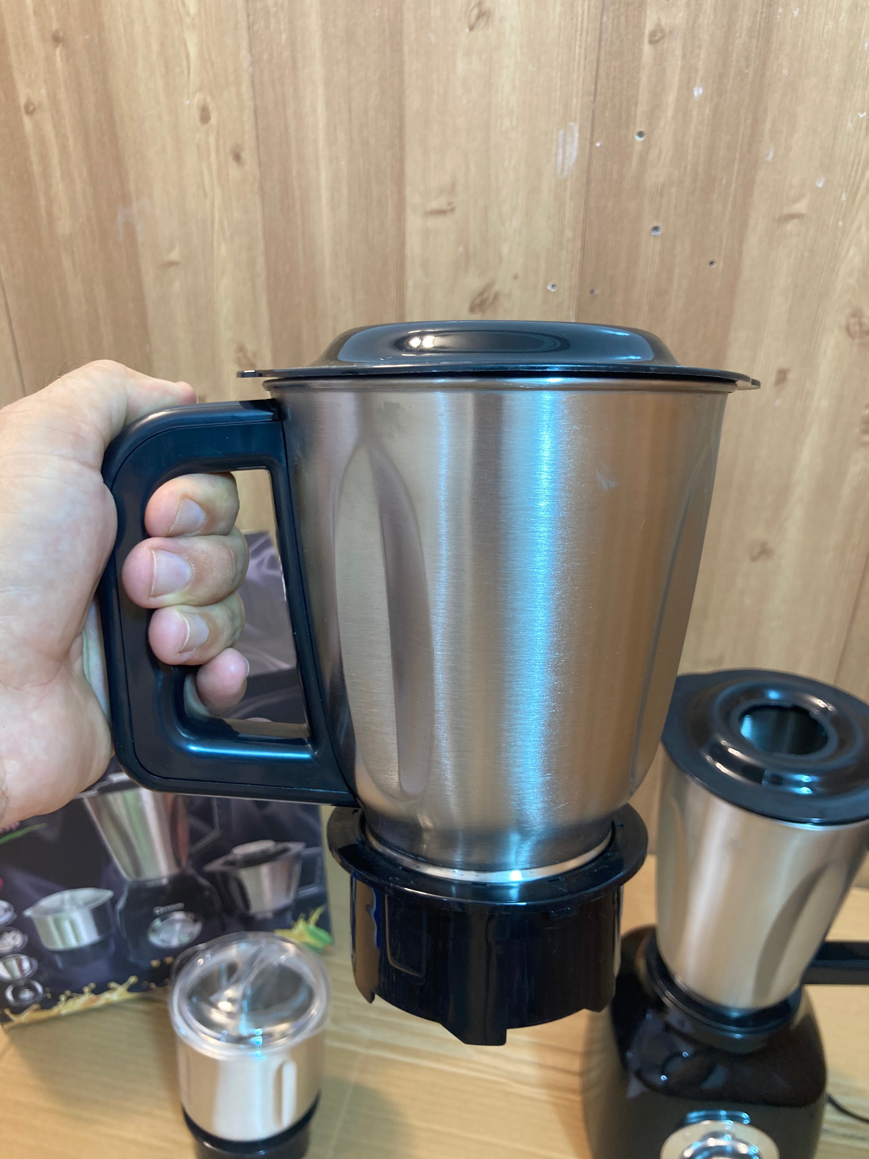 Dessini Italy 3 In 1 Stainless Steel Electric Blender 4500W - DS190