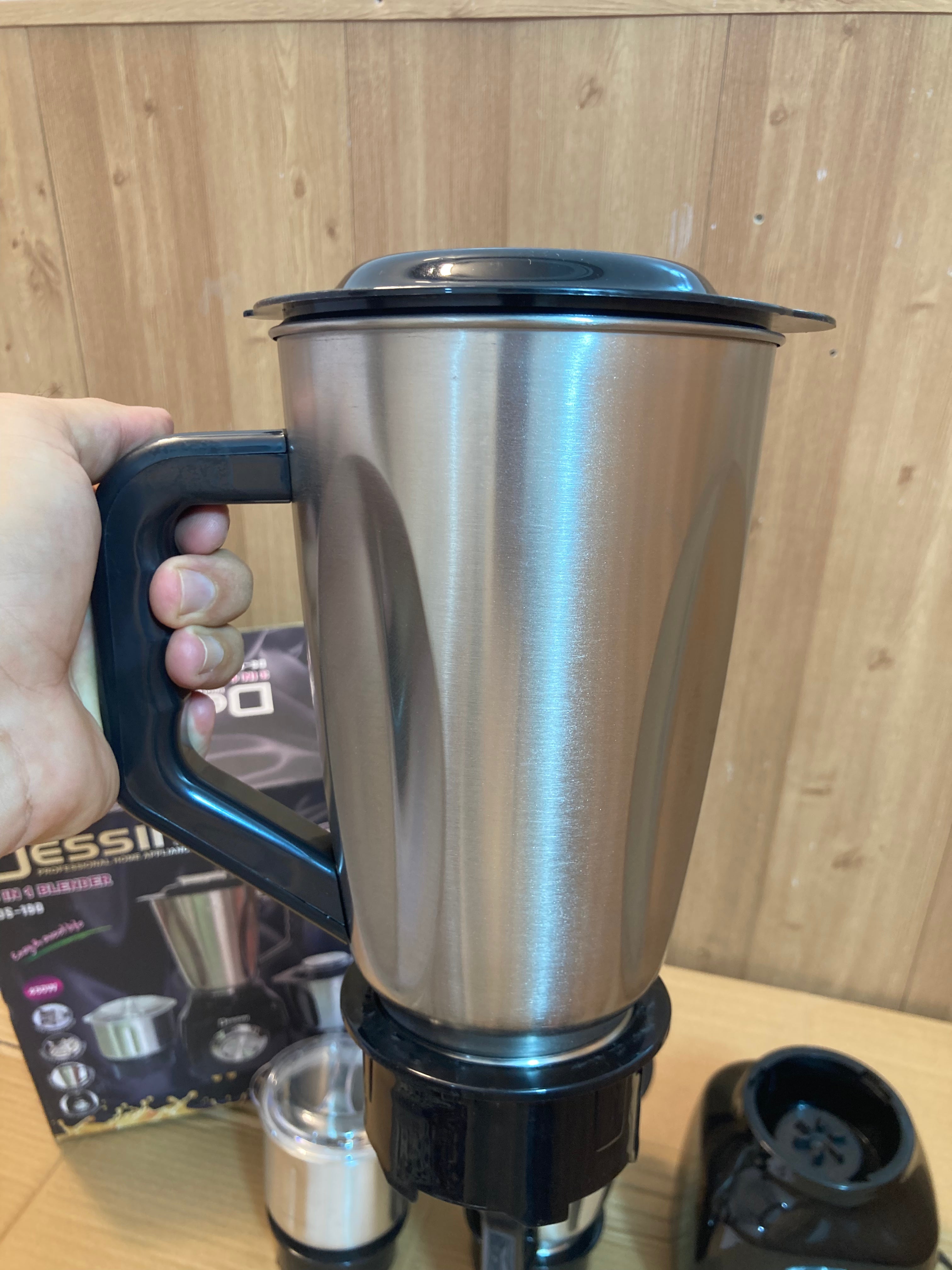 Dessini Italy 3 In 1 Stainless Steel Electric Blender 4500W - DS190