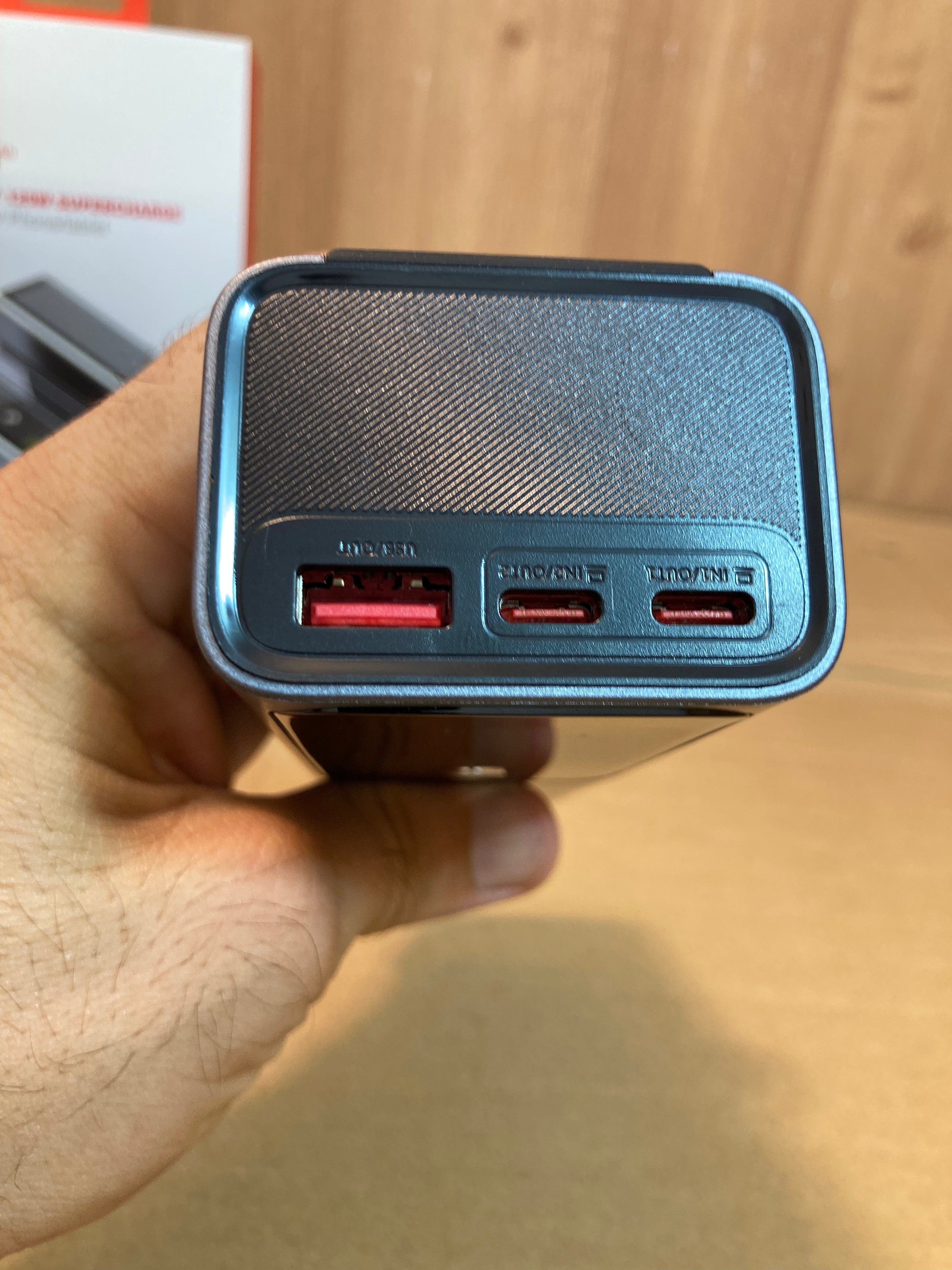 Kamal Square Shape 125W Super Fast Charging Lithium Power Bank 20,000 mAh - K125