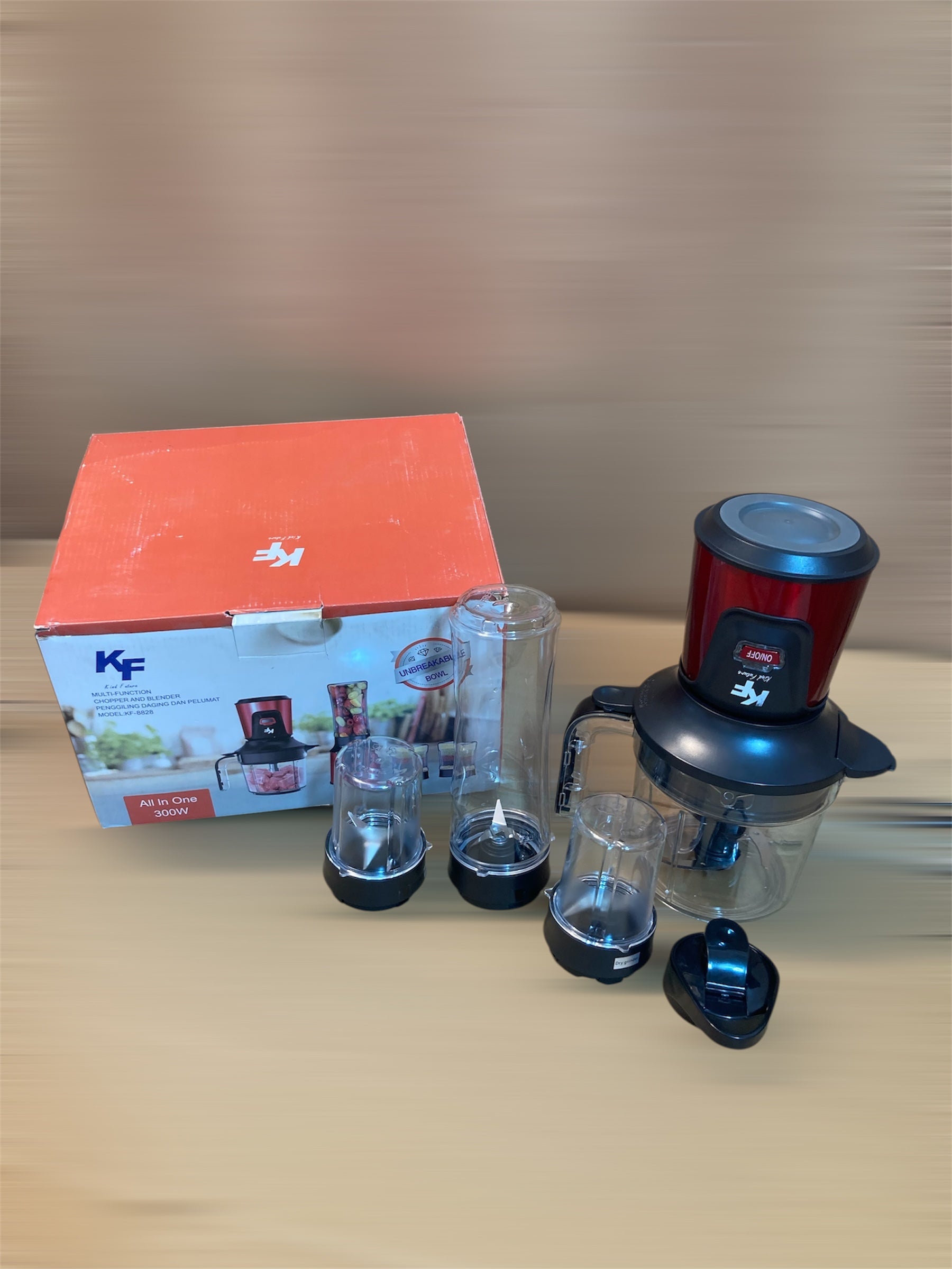 KF Multifunctional 4 in 1 Chopper & Blender 300W