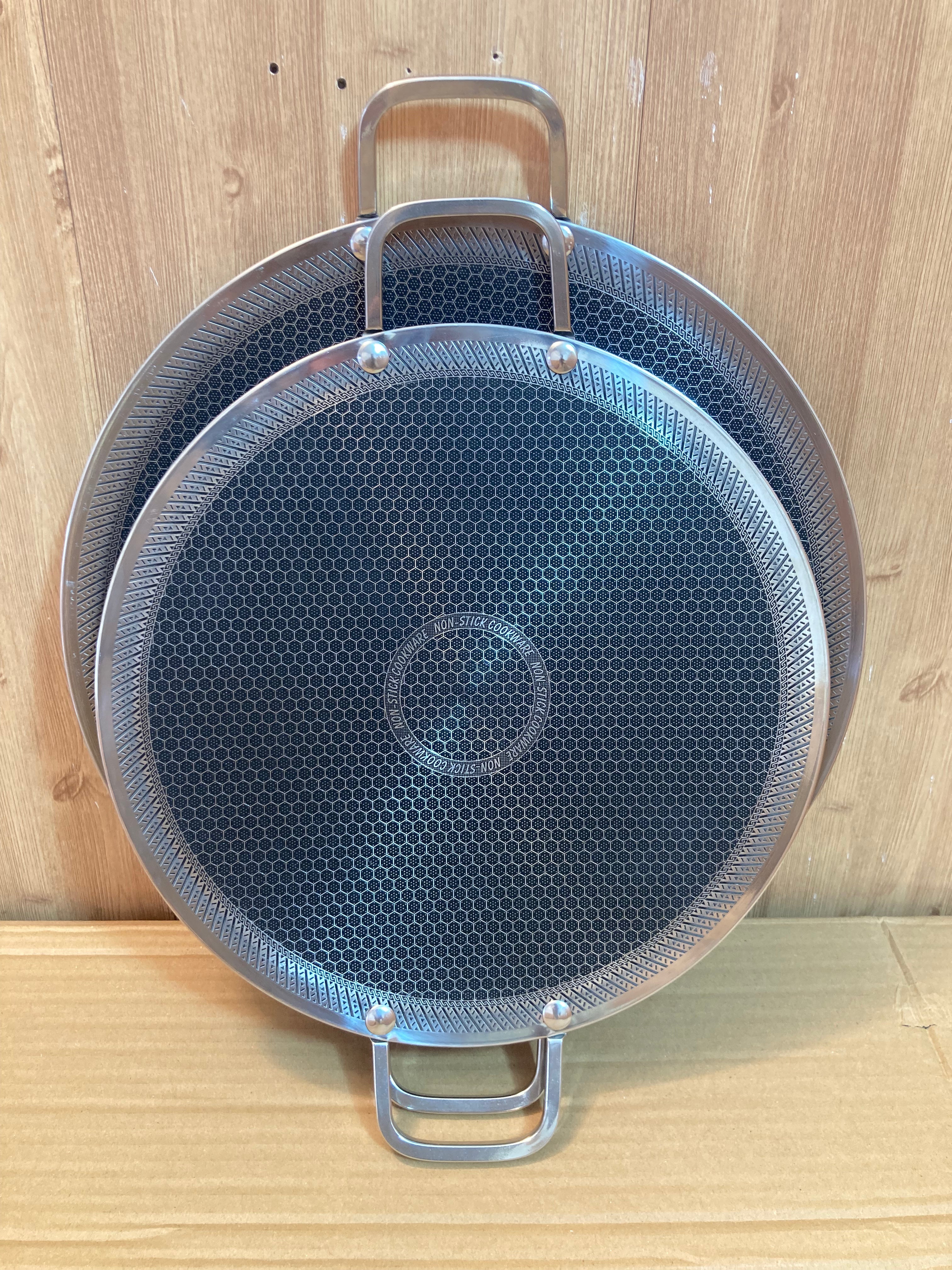 Lot Imported Double Laser Coated HoneyComb Tawa