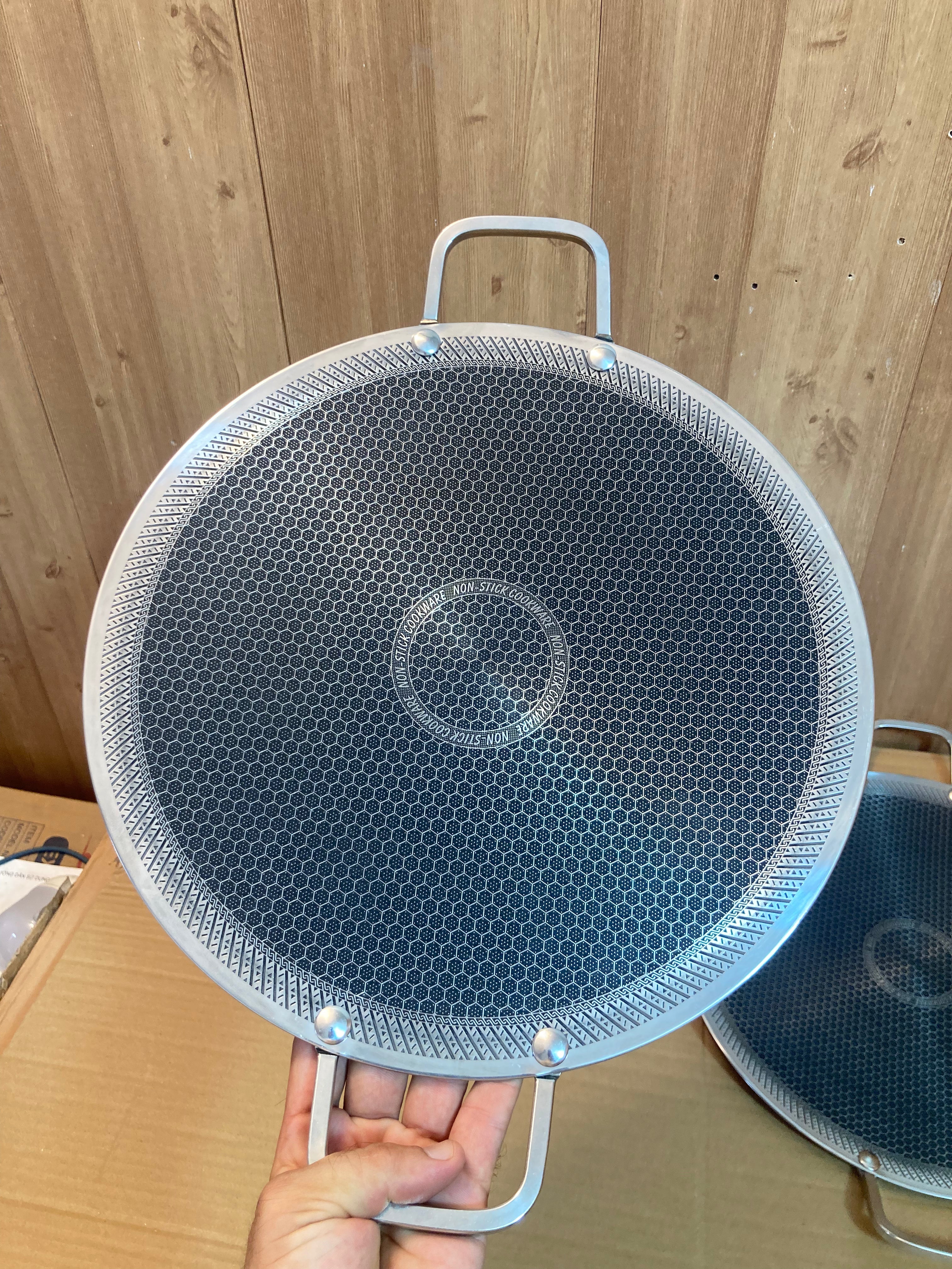Lot Imported Double Laser Coated HoneyComb Tawa