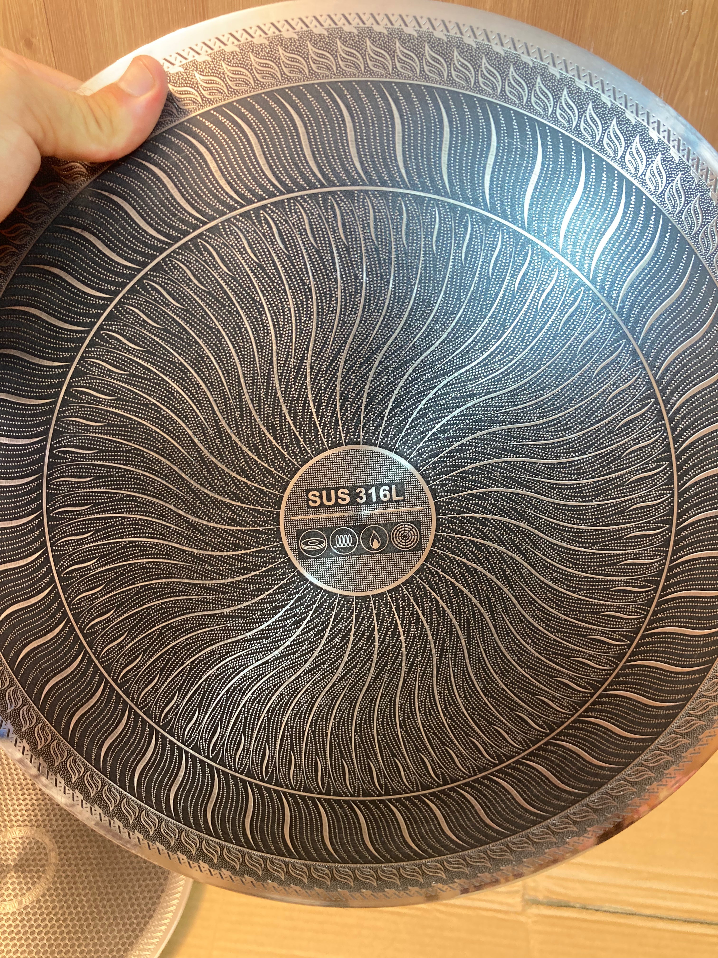 Lot Imported Double Laser Coated HoneyComb Tawa