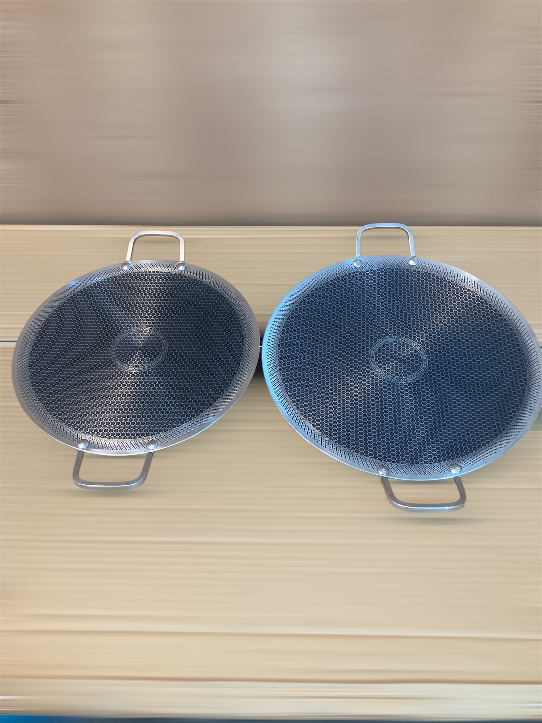 Lot Imported Double Laser Coated HoneyComb Tawa