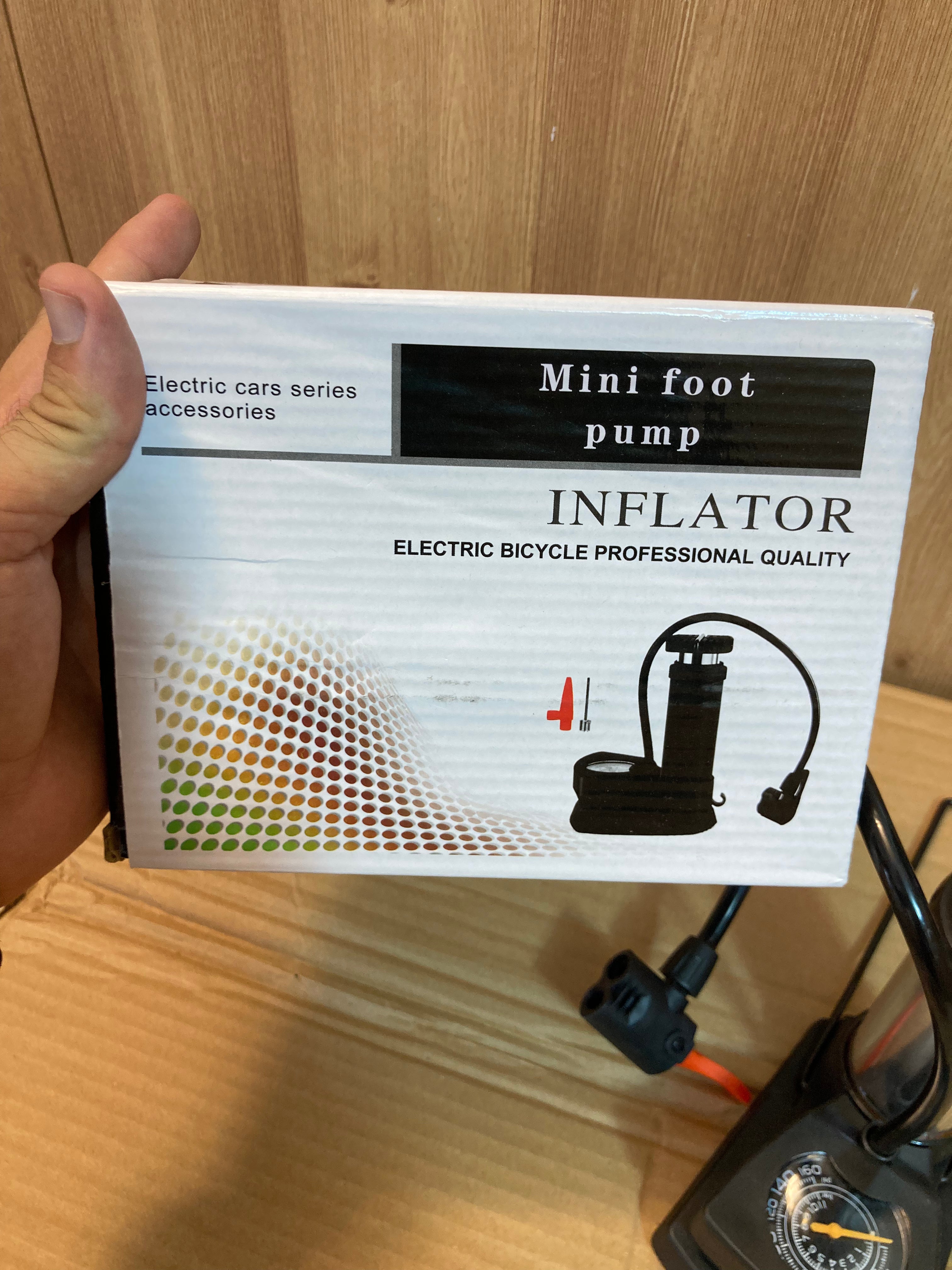 Portable Mini Air Pump for Bike, Car, Motorcycle, and Sports Equipment