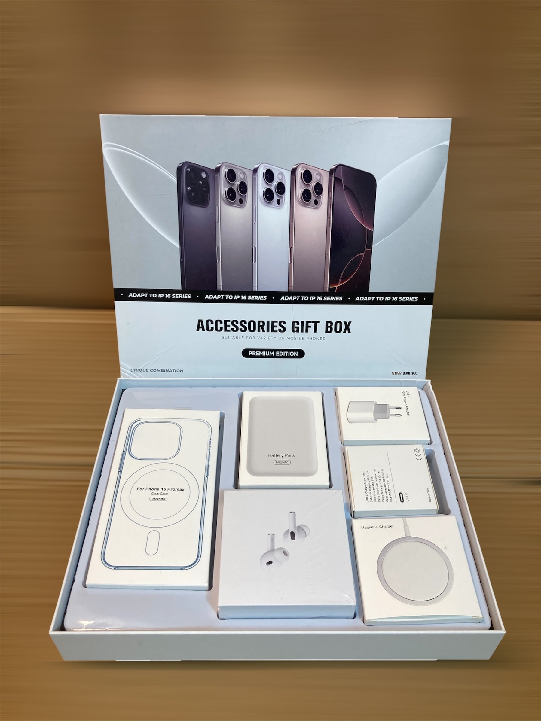6 in 1 Mobile Accessories Gift Box