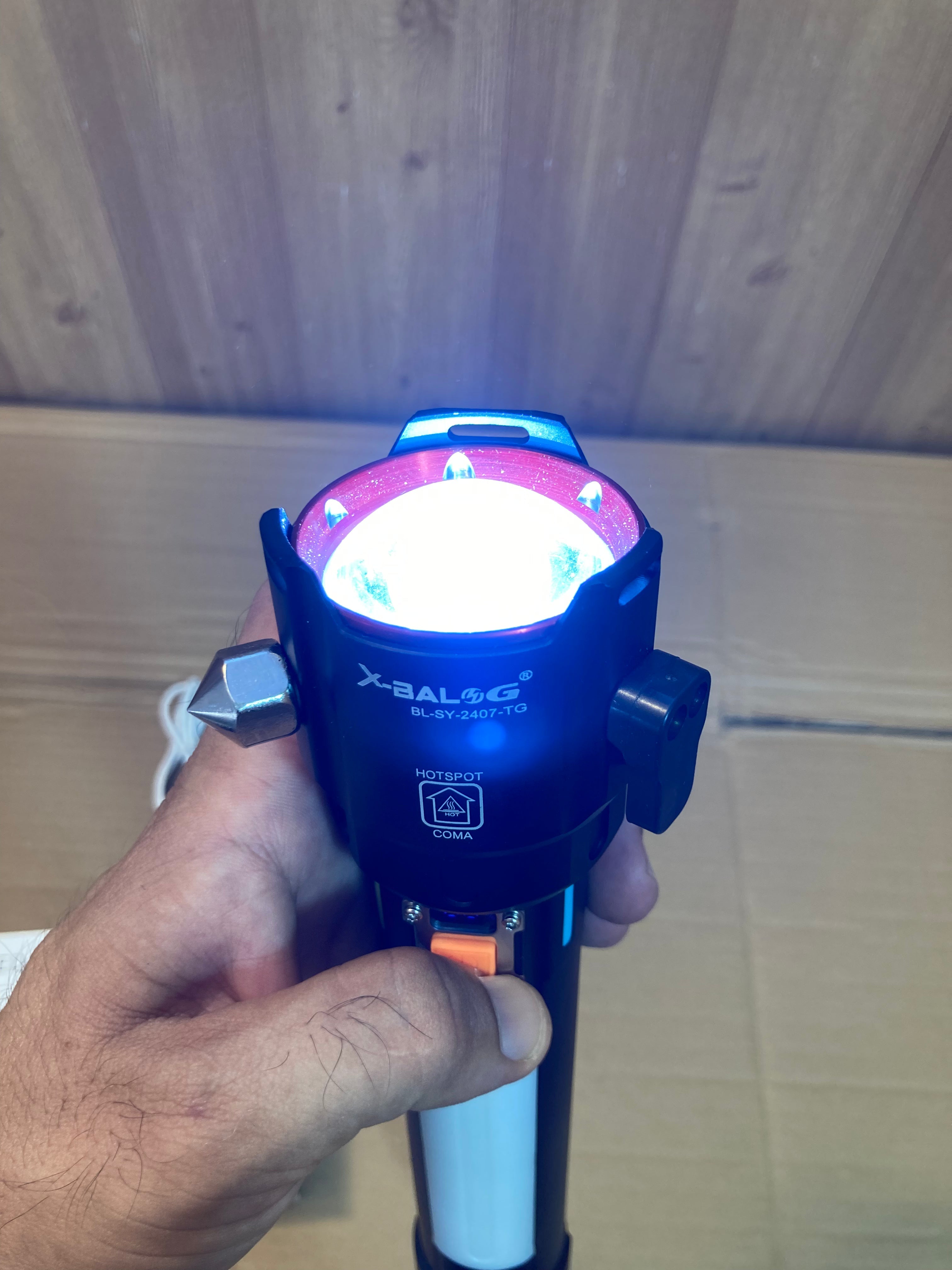 Lot Imported 5 in 1 Multifunctional Led Flashlight-Torch 2407