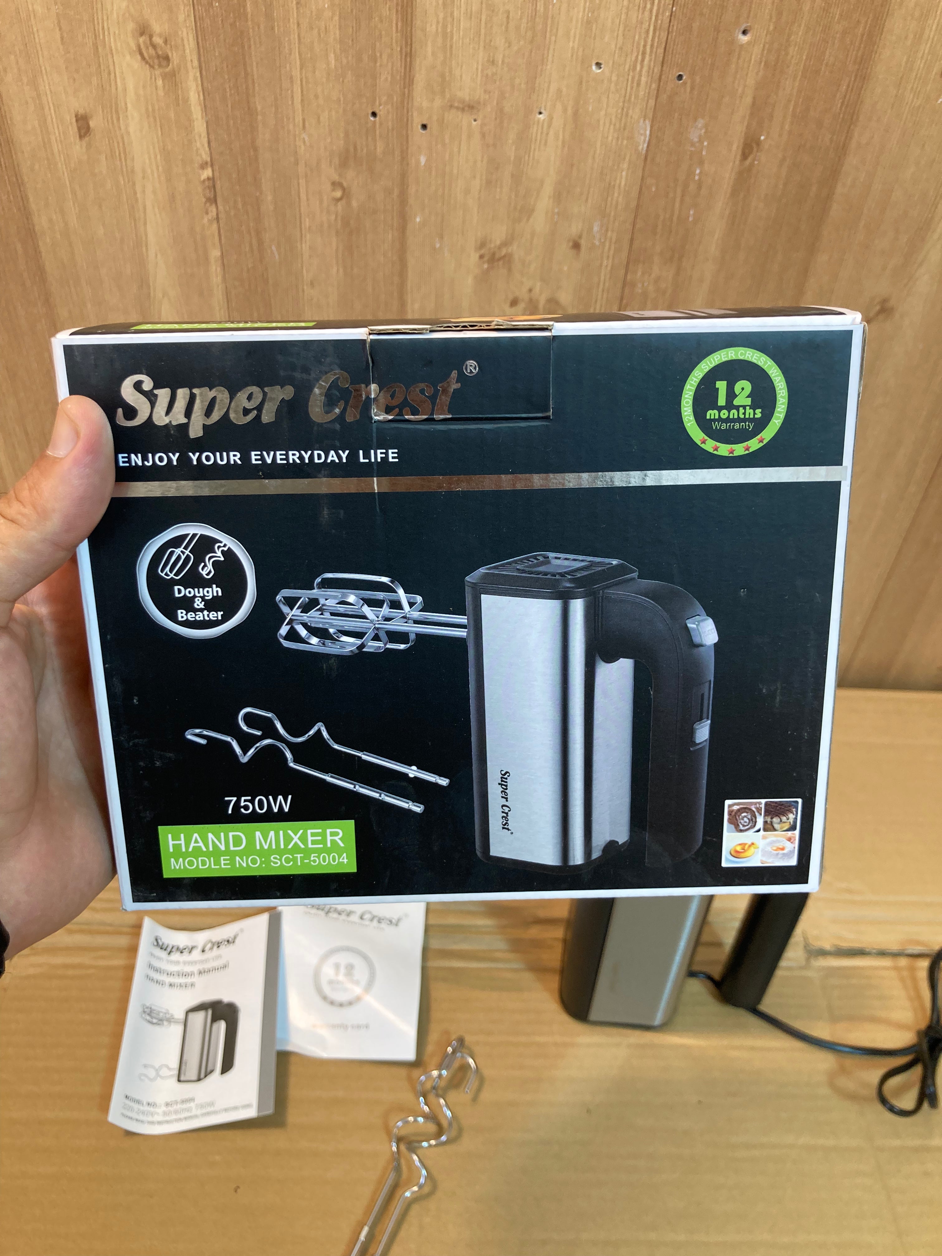 Super Crest Germany Hand Mixer 750W - SCT-5004