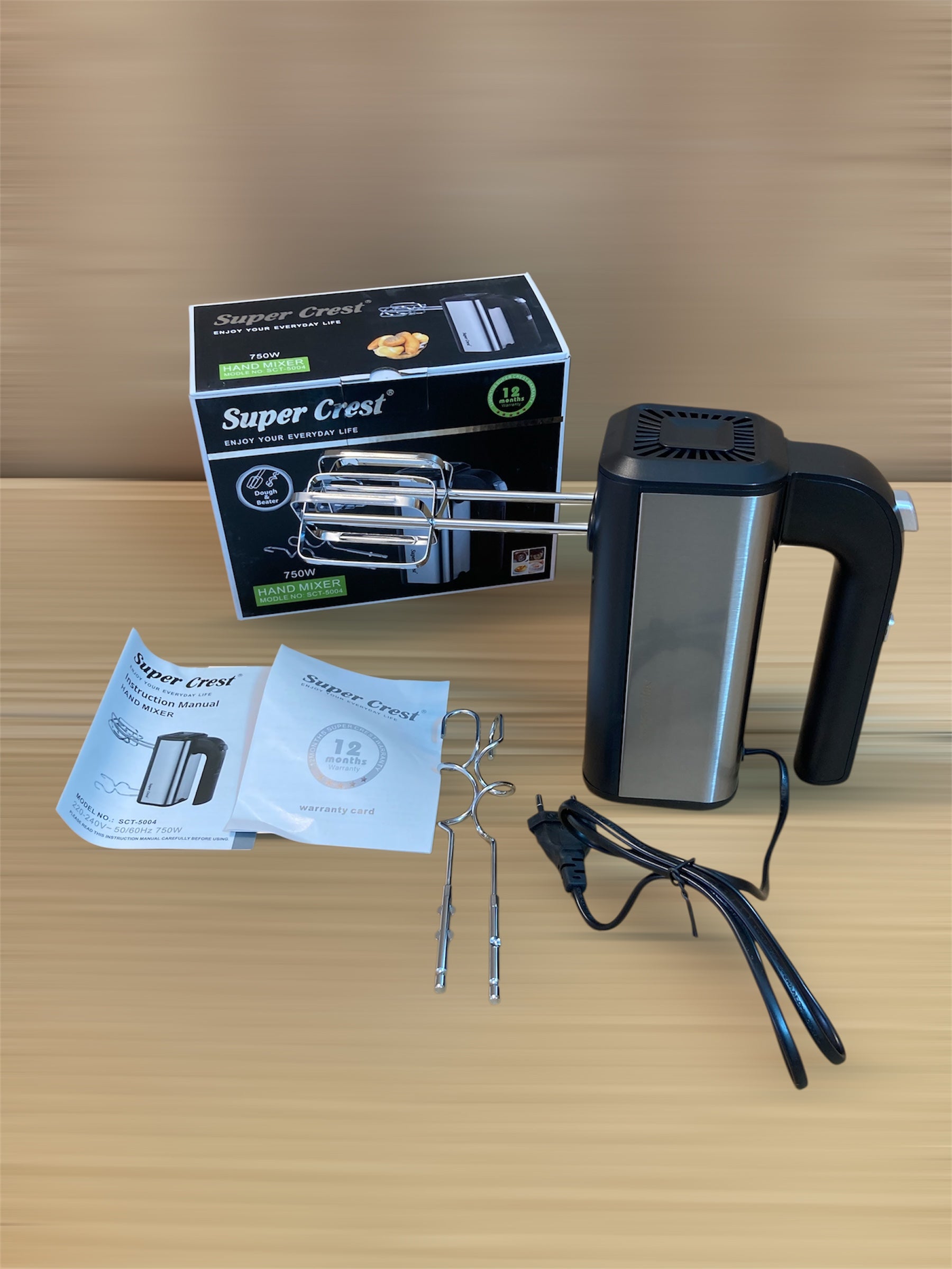 Super Crest Germany Hand Mixer 750W - SCT-5004