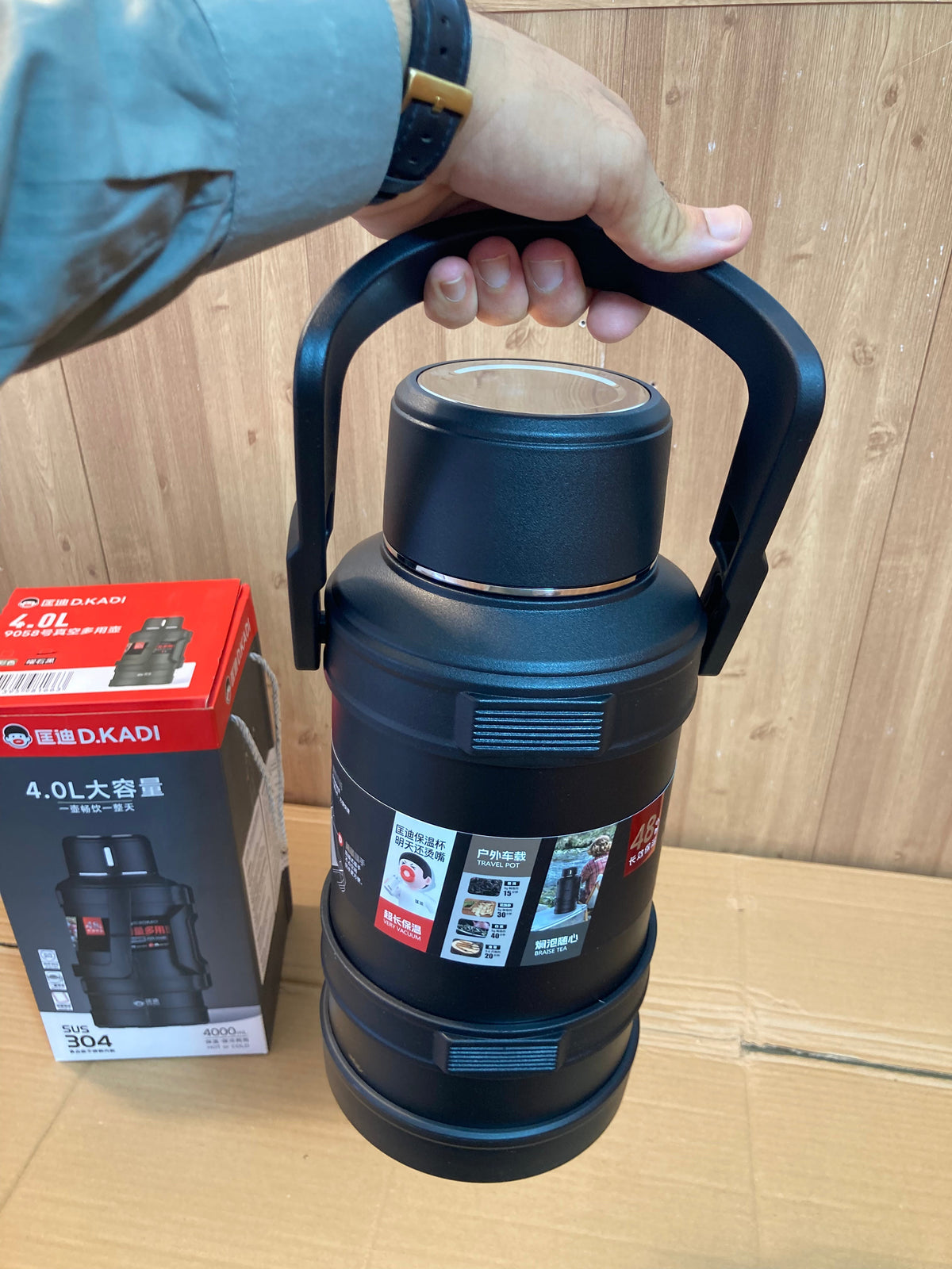 D.Kadi Hot & Cool Insulated Vacuum Bottle - Travel Pot