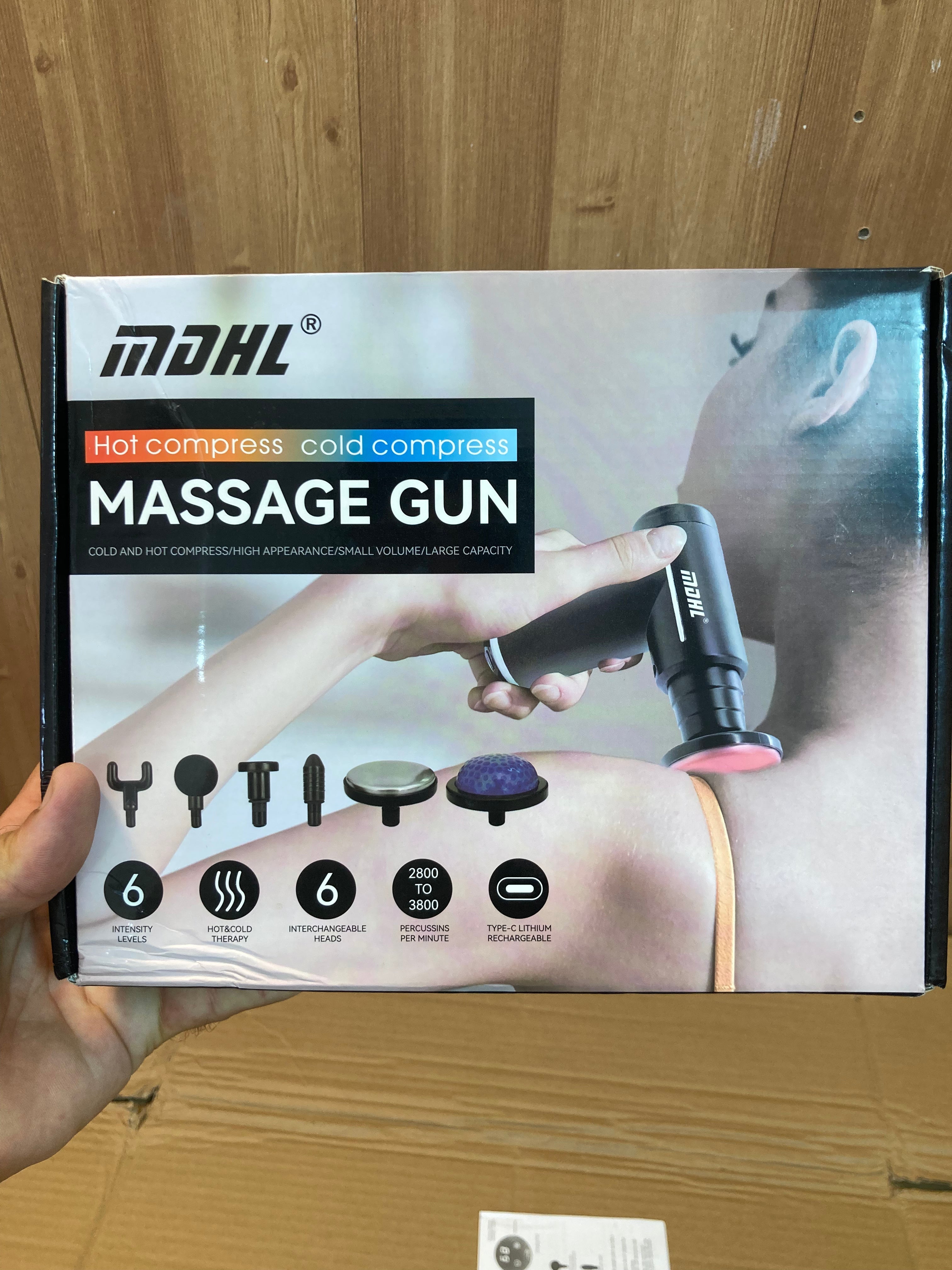 MDHL Hot & Cool Relaxing Pain Relief Massager