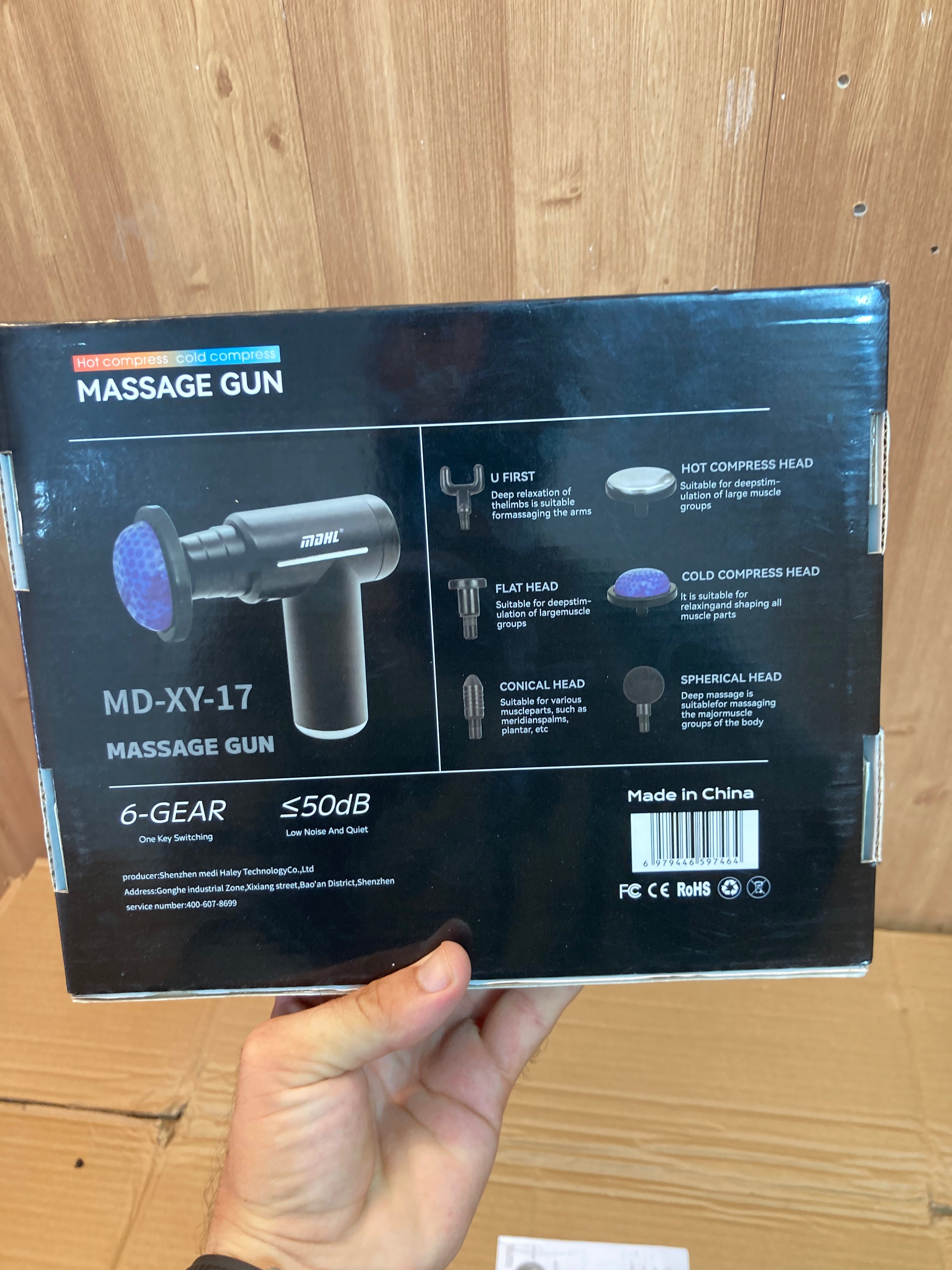 MDHL Hot & Cool Relaxing Pain Relief Massager