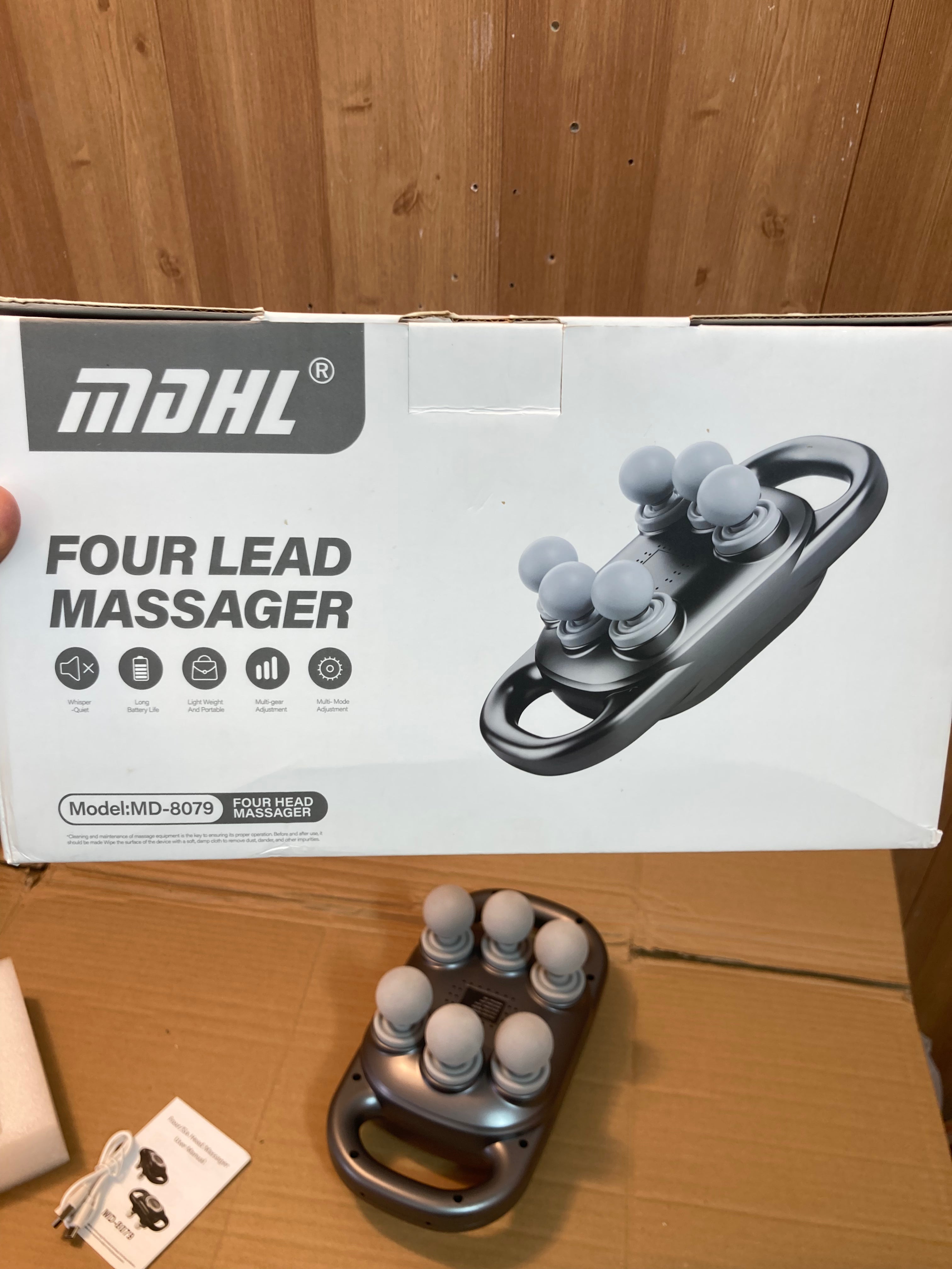 Lot Imported MDHL Multifunctional 6 Head Digital Full Body Massager