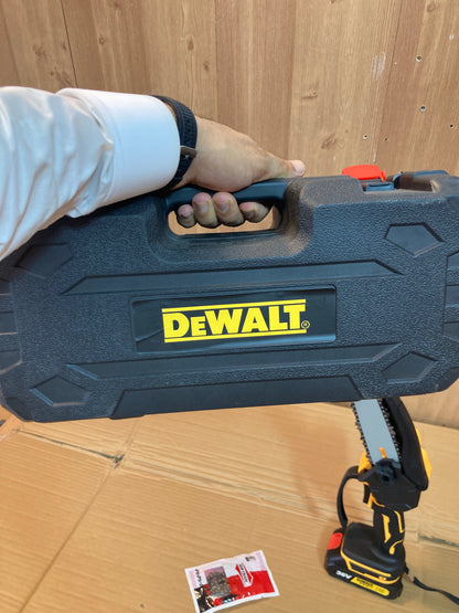 DeWALT Rechargeable Chainsaw with 36V Double Batteries