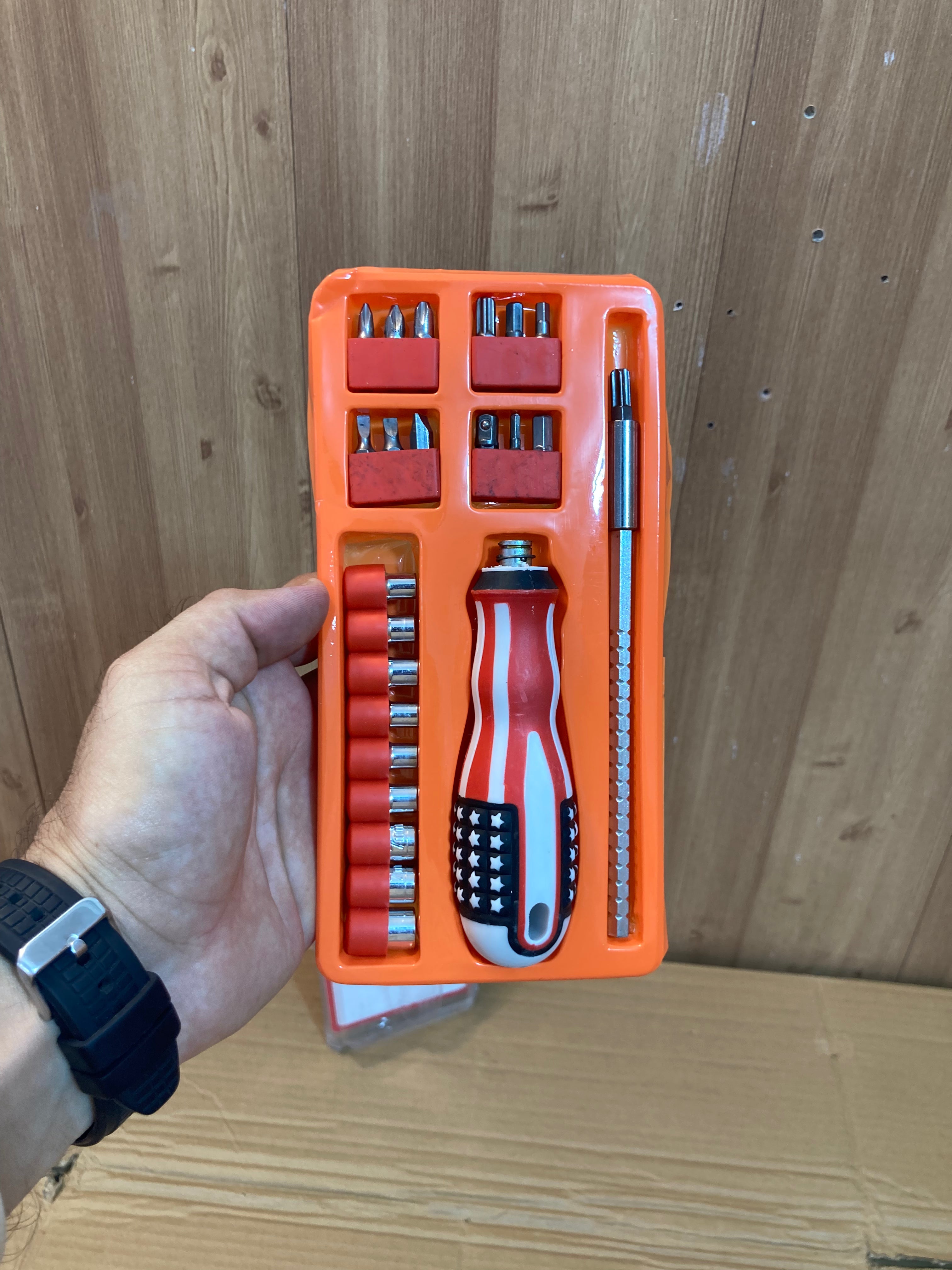 Stainless Steel Precision Screwdriver Adjustable Tool Set