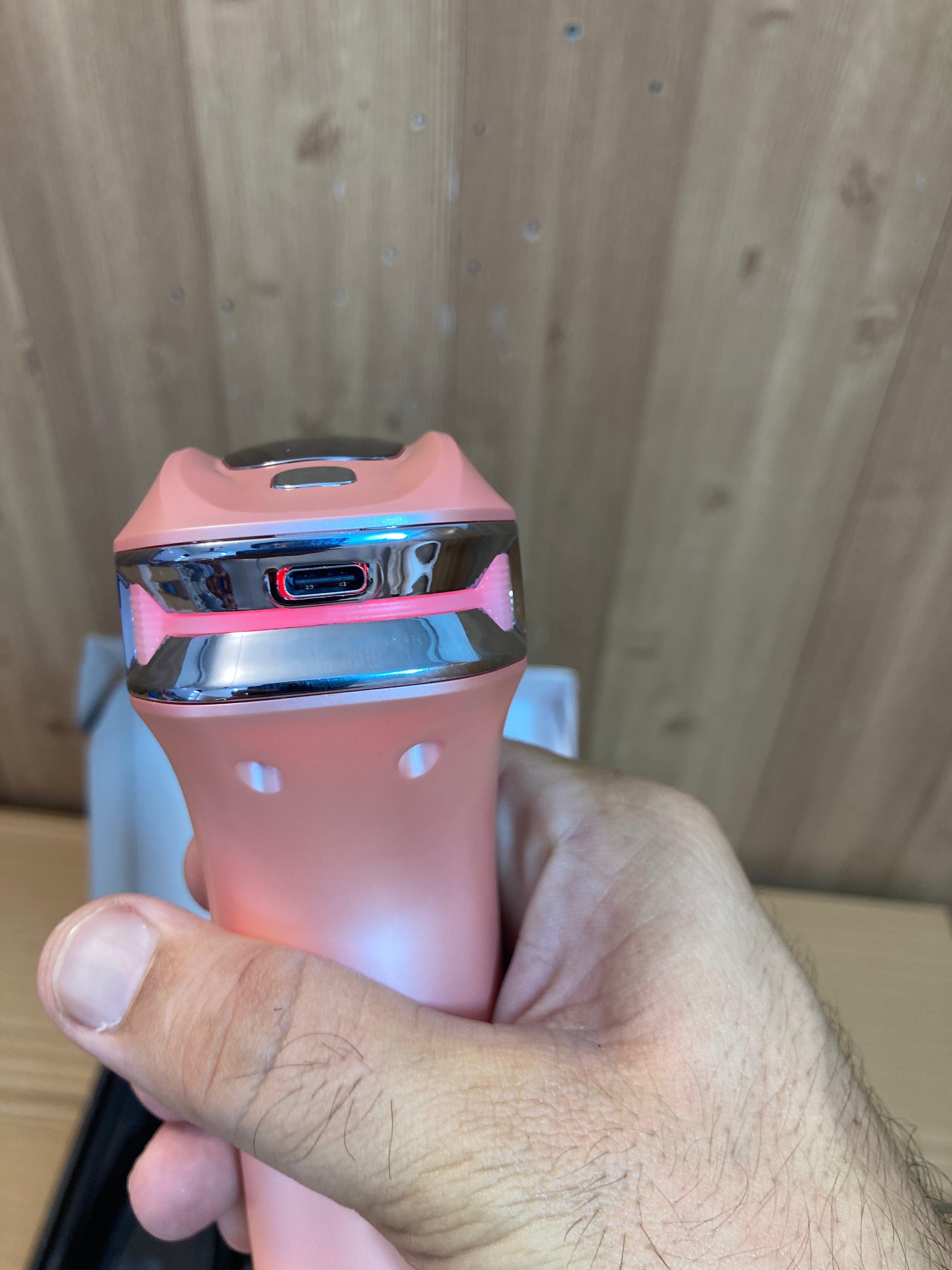 Blue Idea Extended Handle Facial Gun Pro Massager