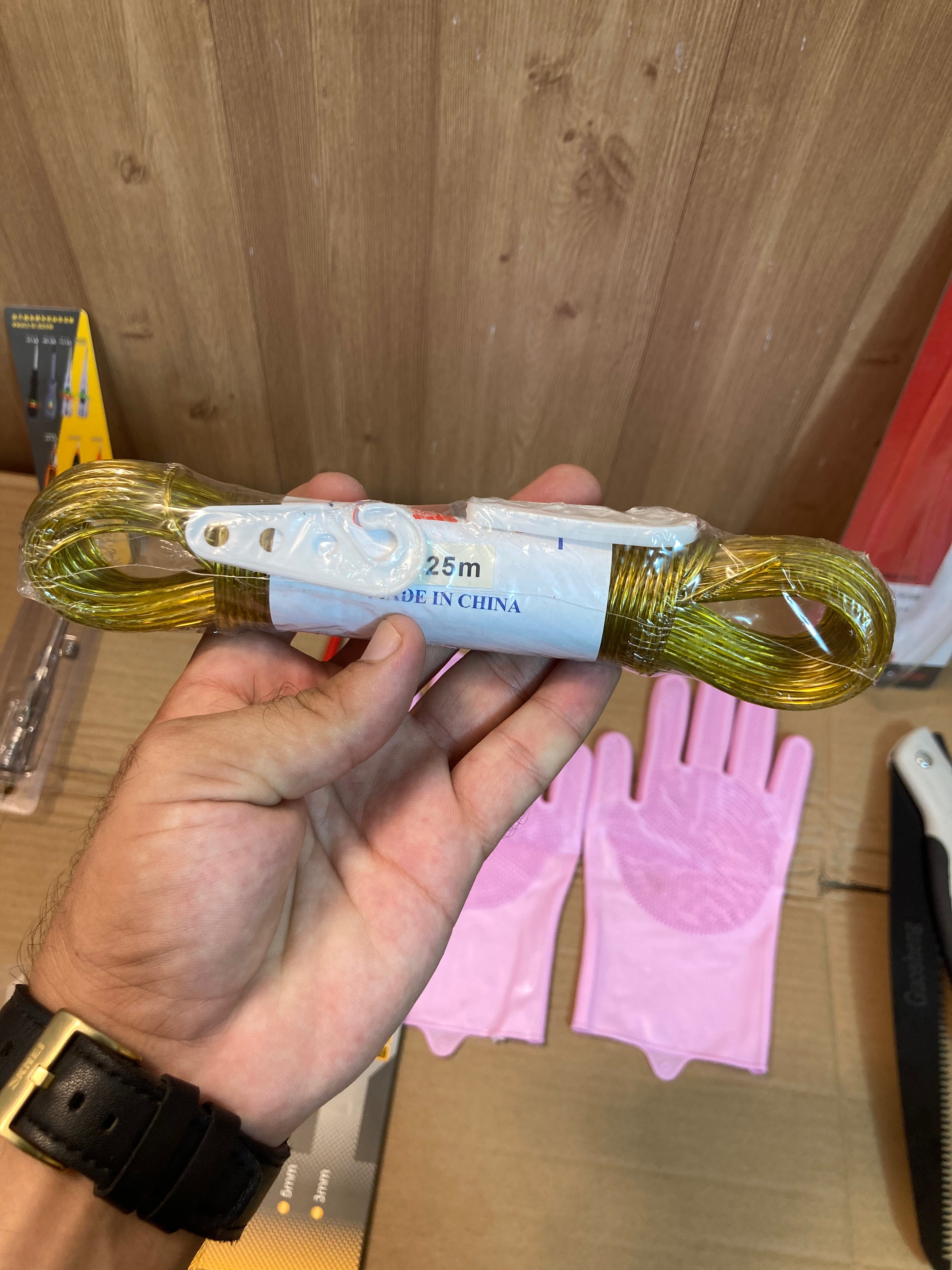 Ultimate Home Essentials Combo – Hand Saw, Silicone Gloves, Screwdriver Set, Drying Wire & Electrical Tester