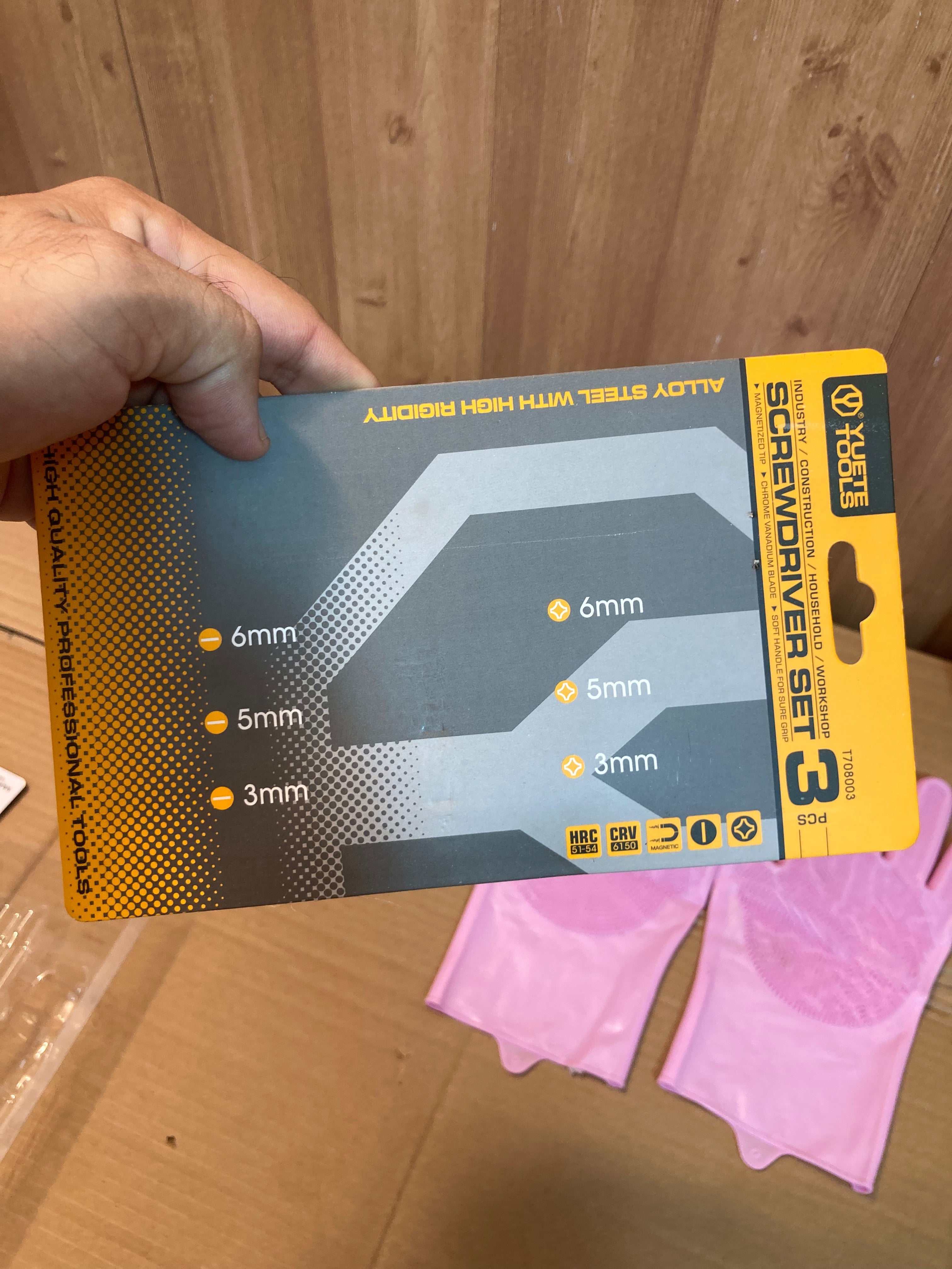 Ultimate Home Essentials Combo – Hand Saw, Silicone Gloves, Screwdriver Set, Drying Wire & Electrical Tester