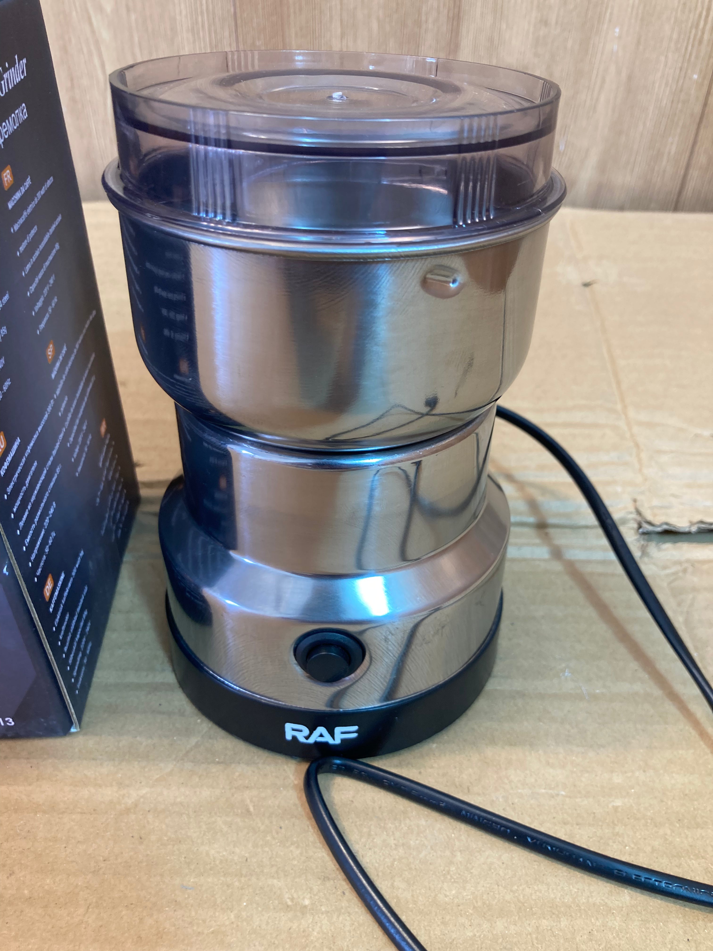 RAF 85g Electric Spice Grinder 300W