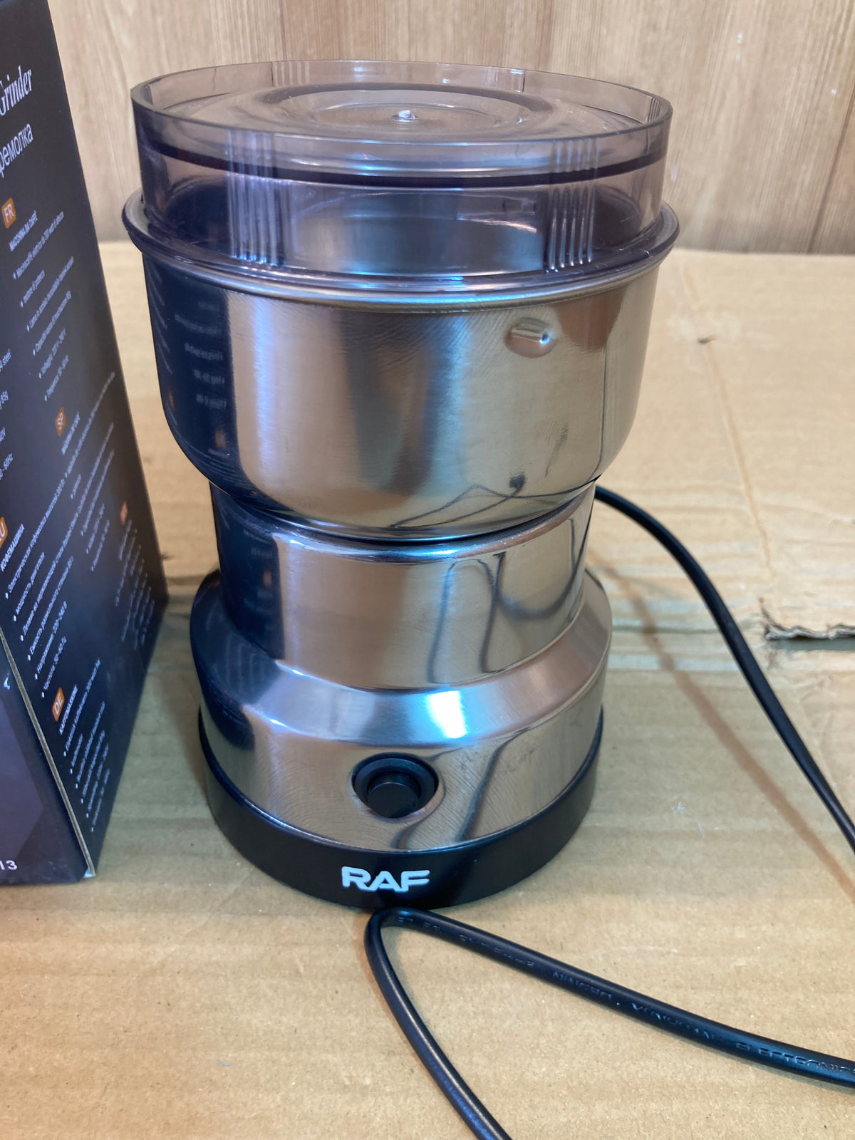 RAF 85g Electric Spice Grinder 300W