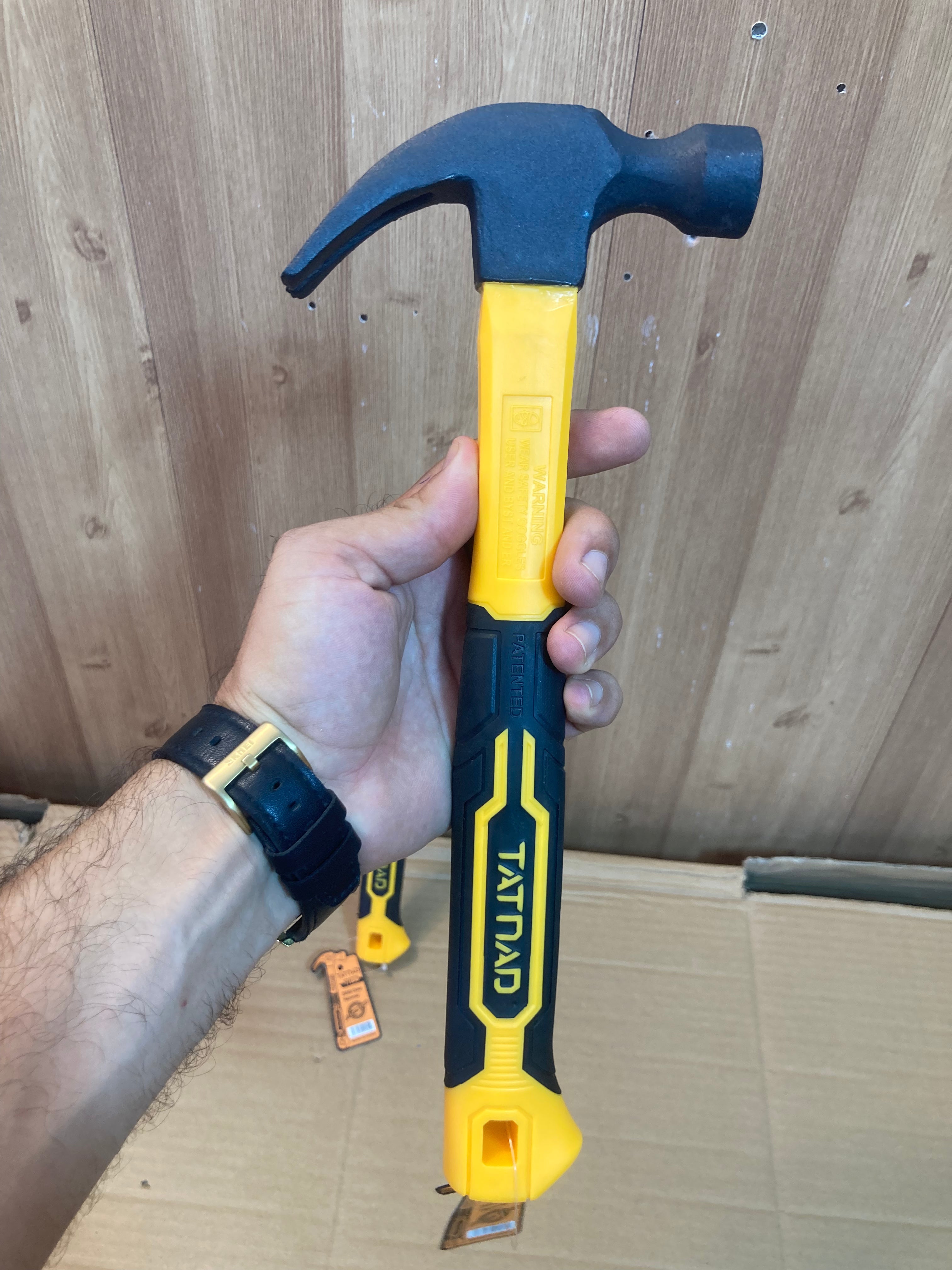 TATNAD Germany Craft Claw Hammer Fiberglass Handle