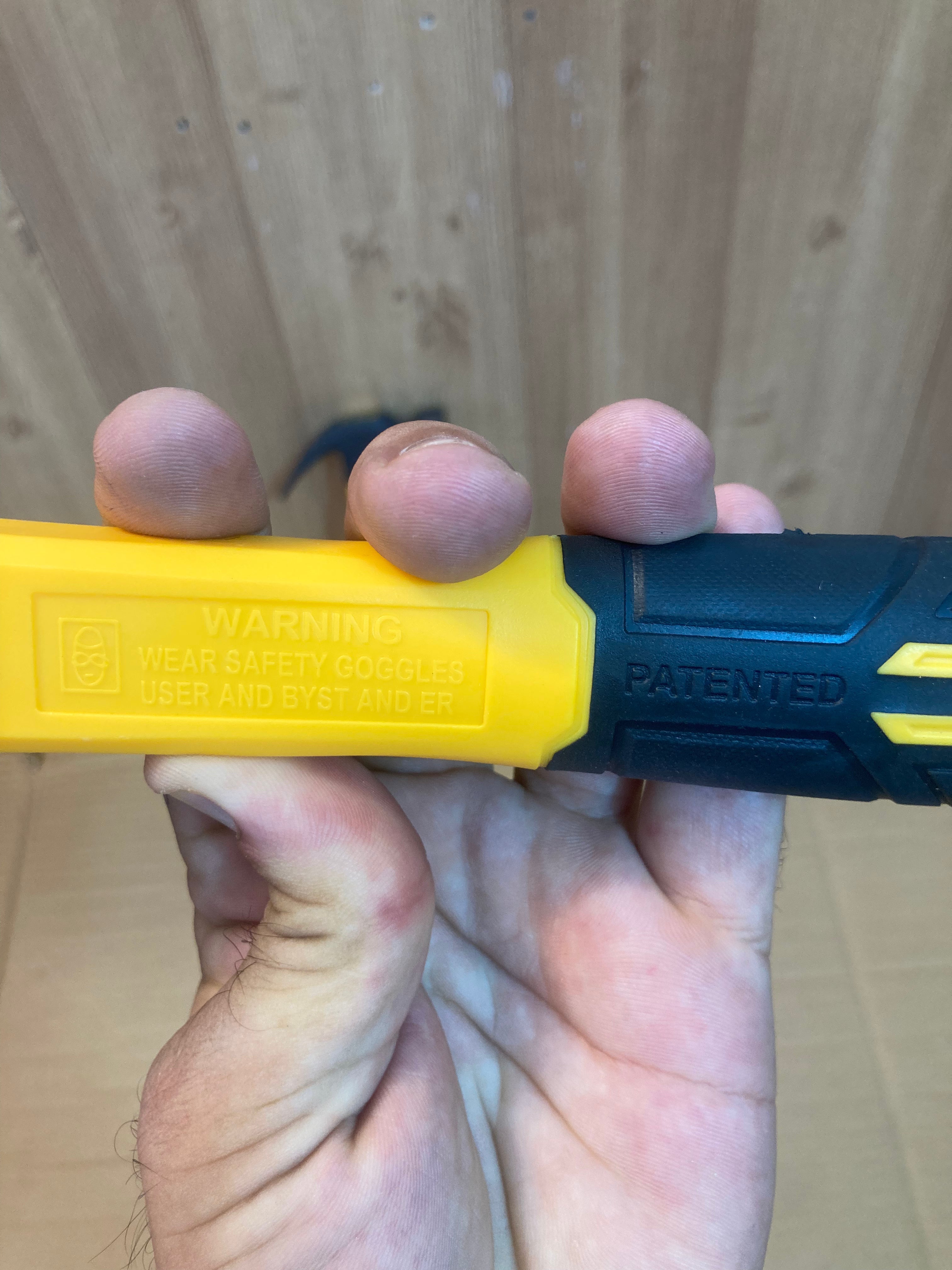 TATNAD Germany Craft Claw Hammer Fiberglass Handle