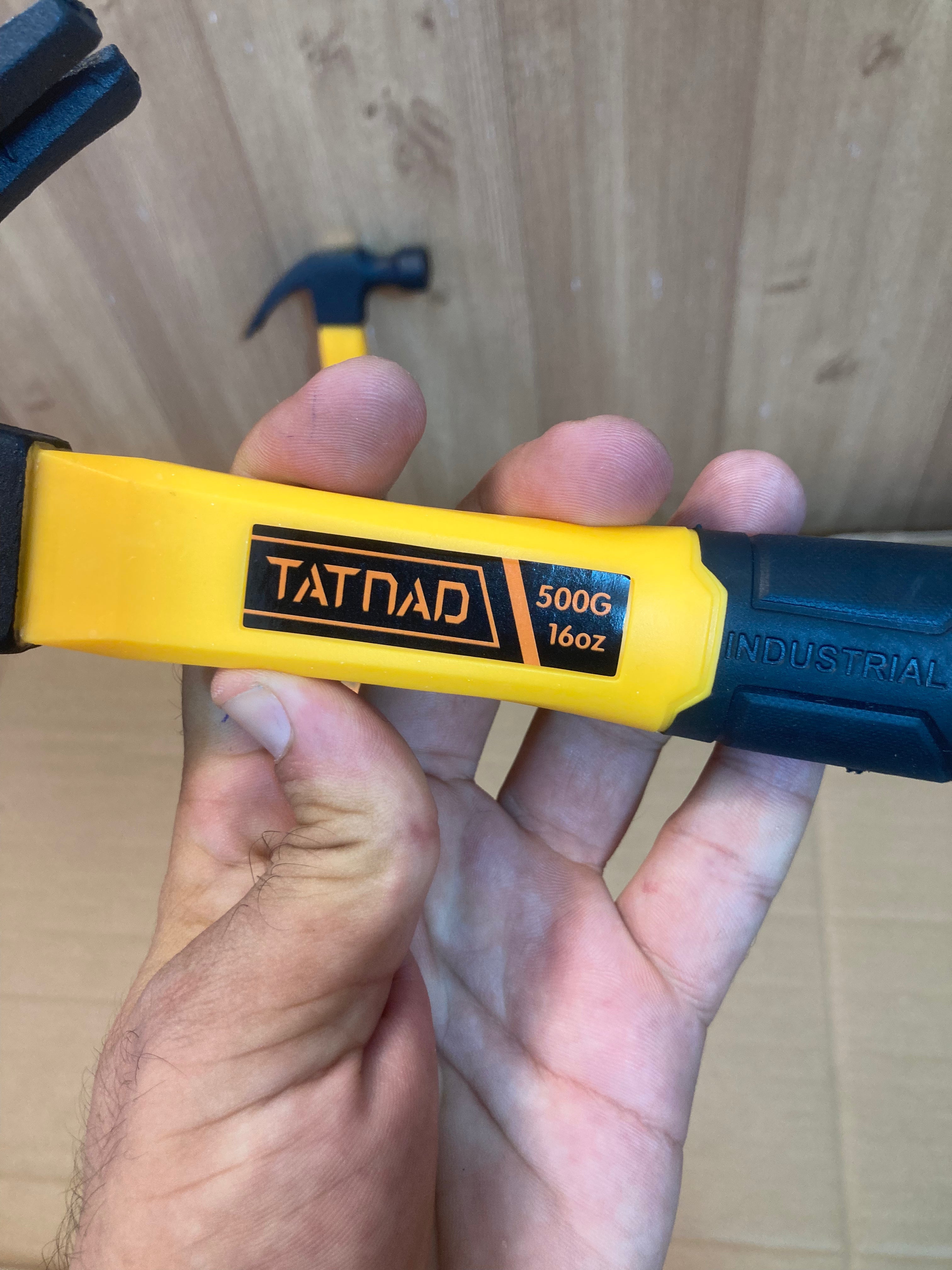 TATNAD Germany Craft Claw Hammer Fiberglass Handle