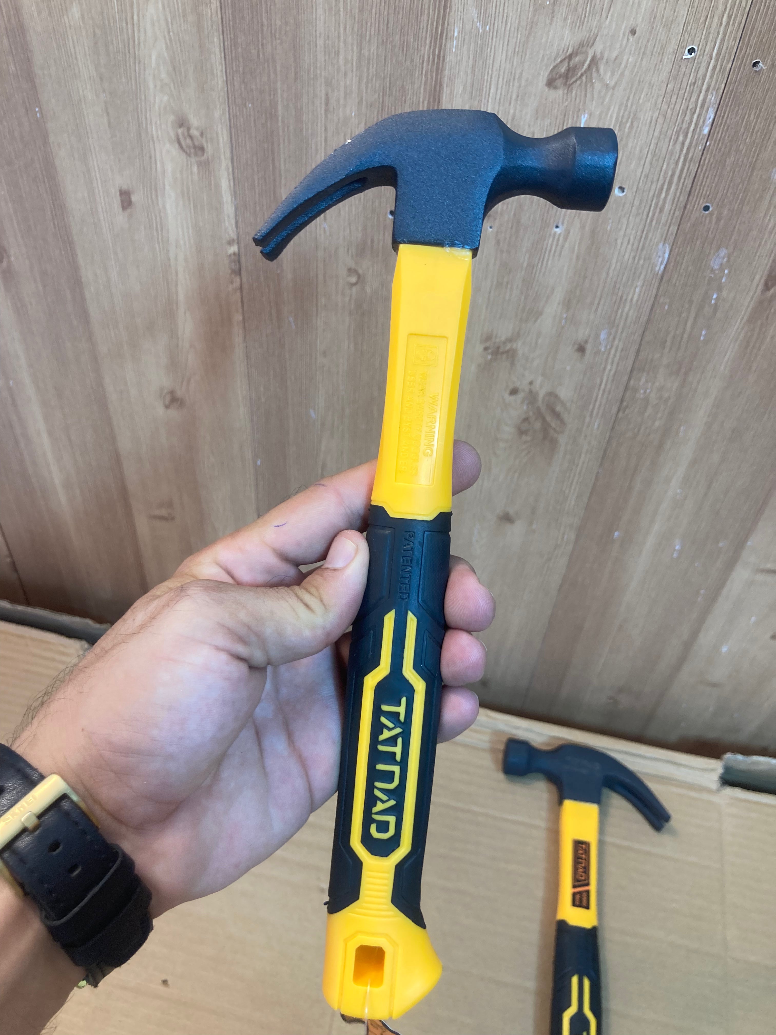 TATNAD Germany Craft Claw Hammer Fiberglass Handle