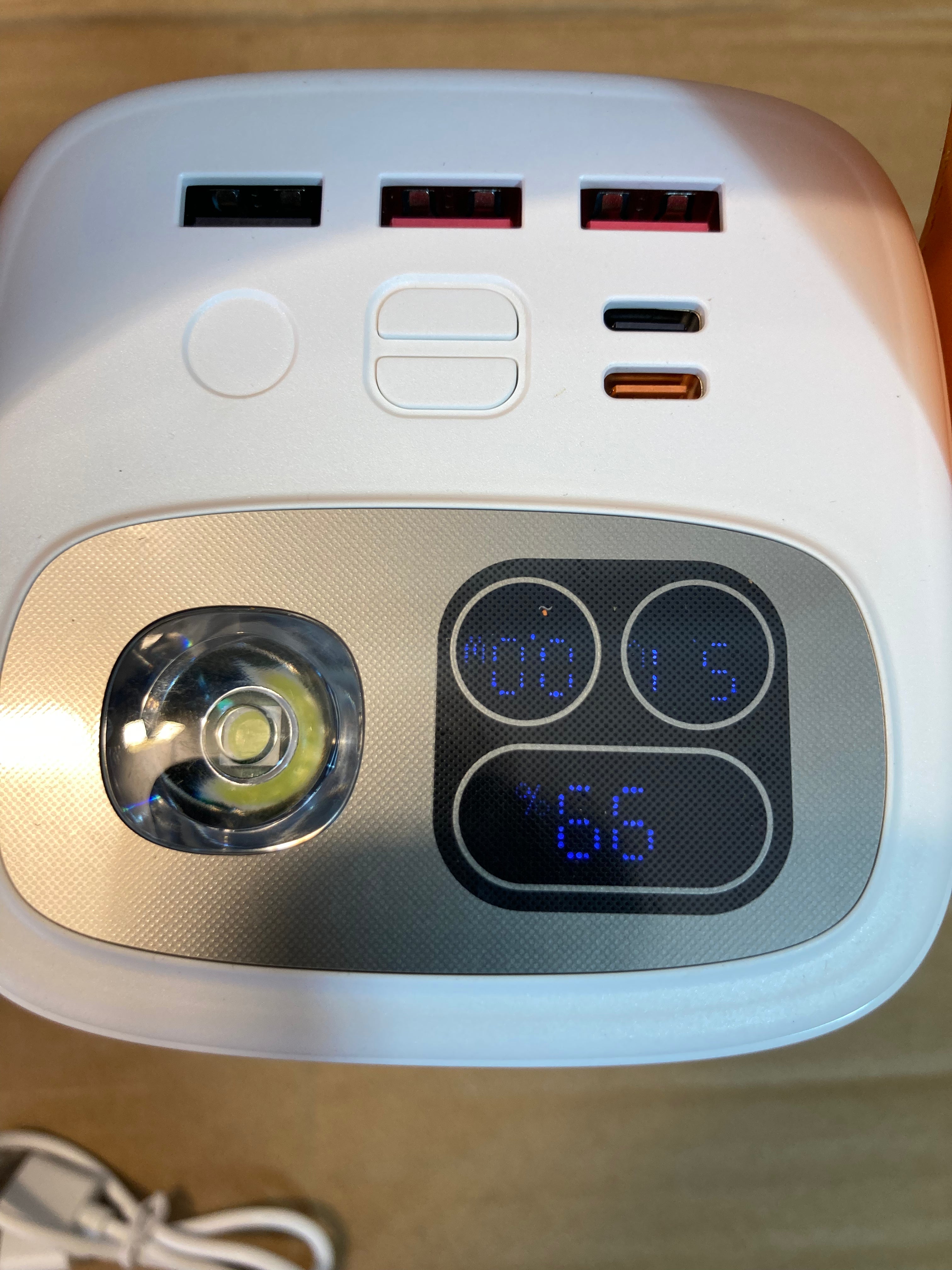 Kamal 100W Fast Charging Light Power Bank 80,000 mAh - KPB088